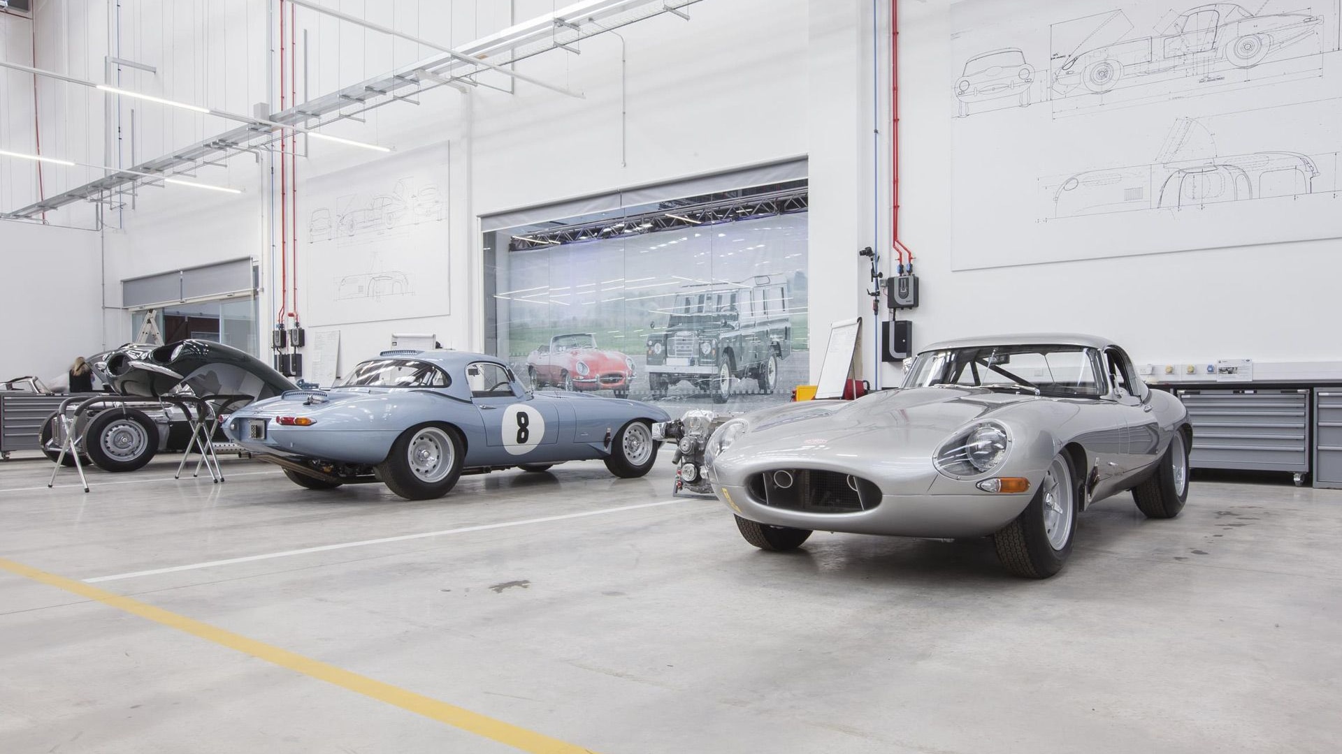 Jaguar Land Rover Classic Works in Coventry, United Kingdom