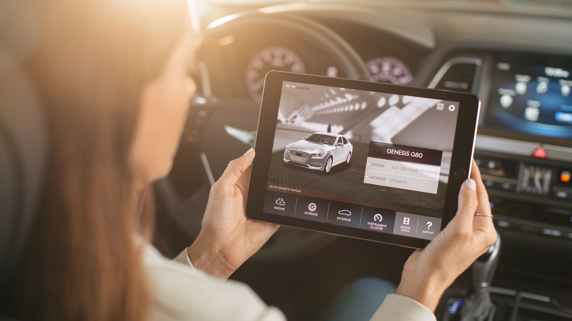 Genesis launches augmented reality owner's manual