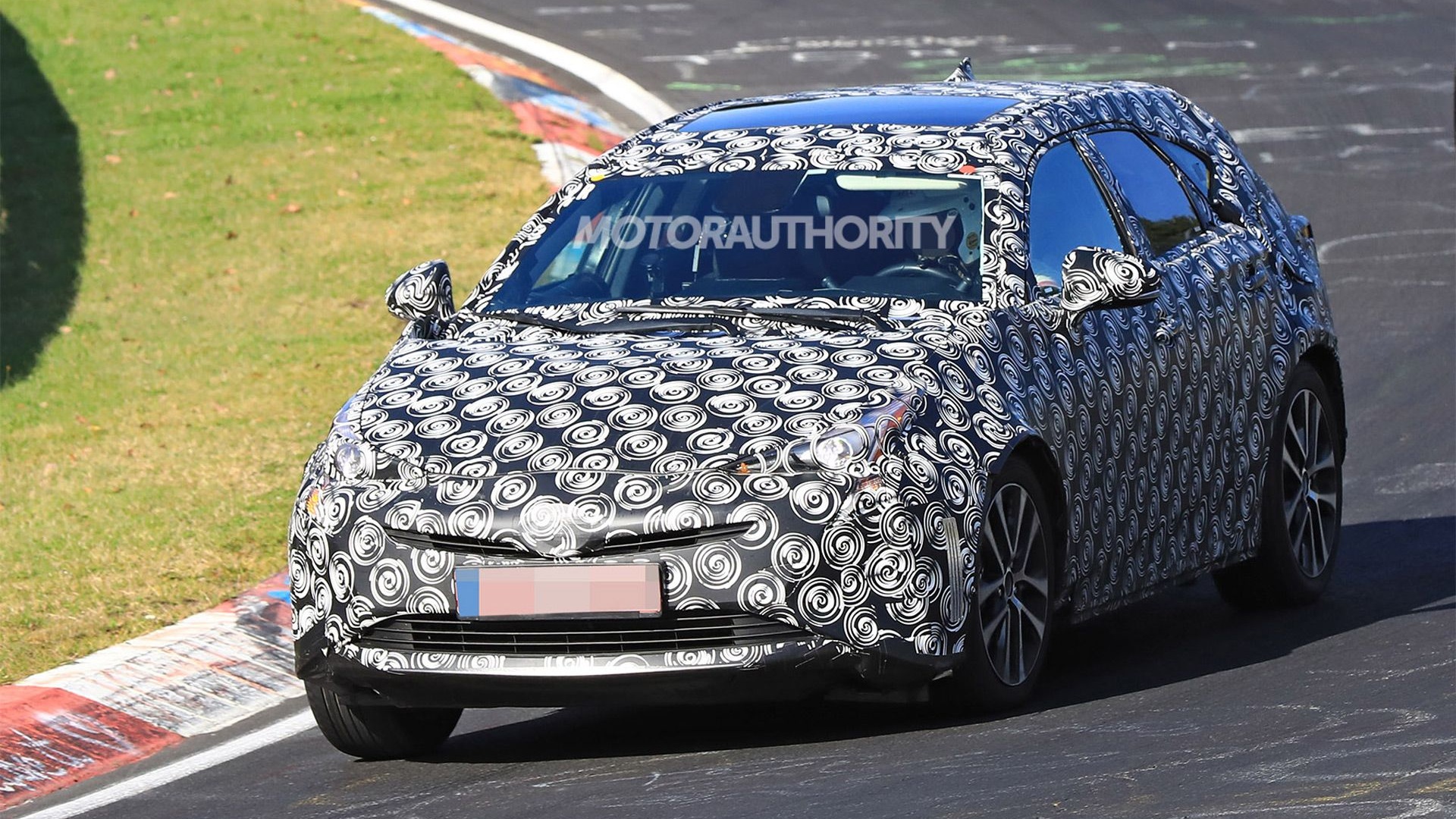 2019 Toyota Prius V spy shots - Image via S. Baldauf/SB-Medien