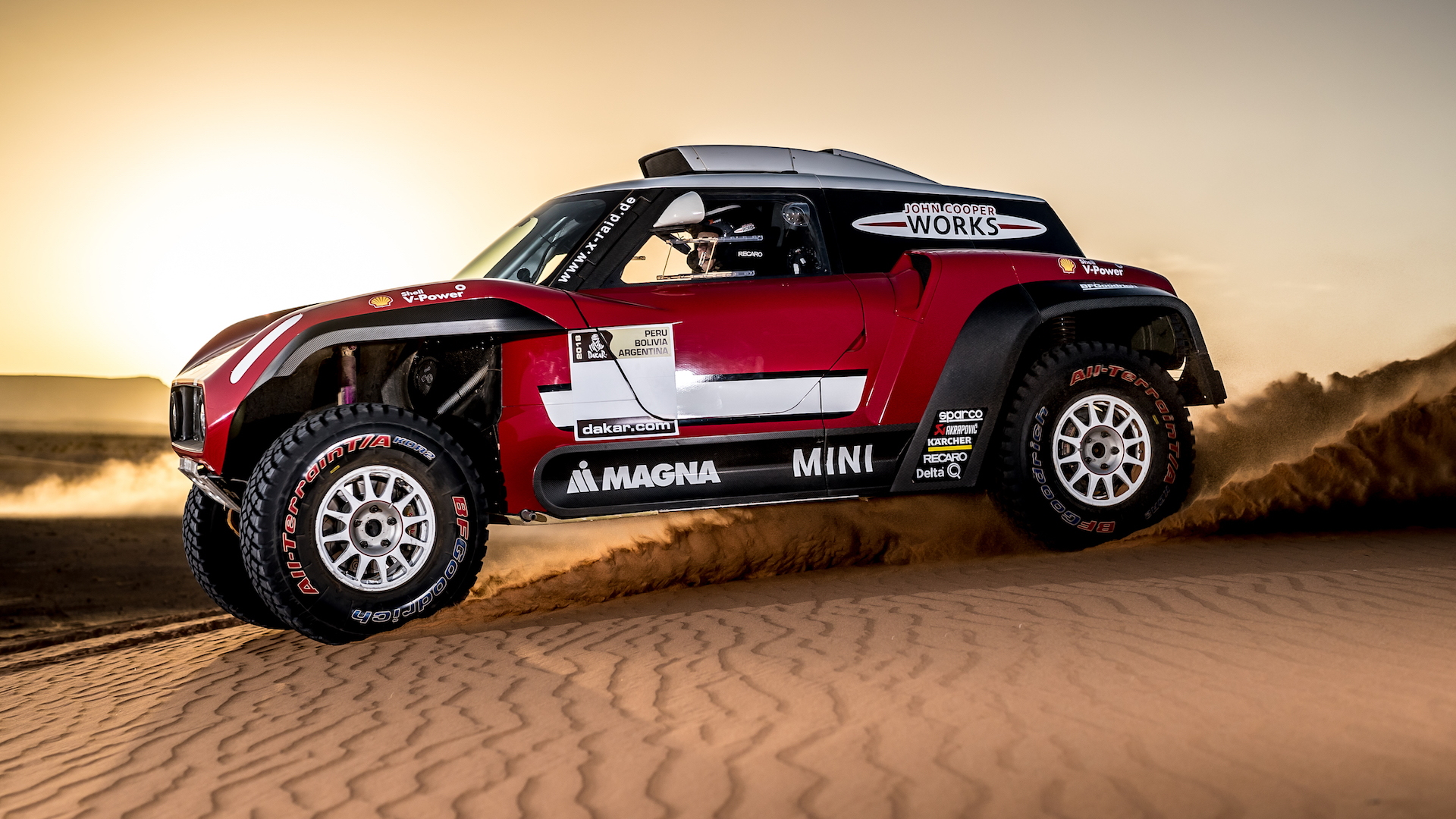Mini John Cooper Works Buggy for 2018 Dakar Rally