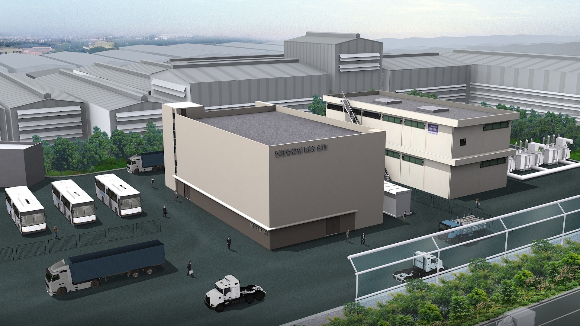 Hyundai Heavy Industries' 50-megawatt ESS