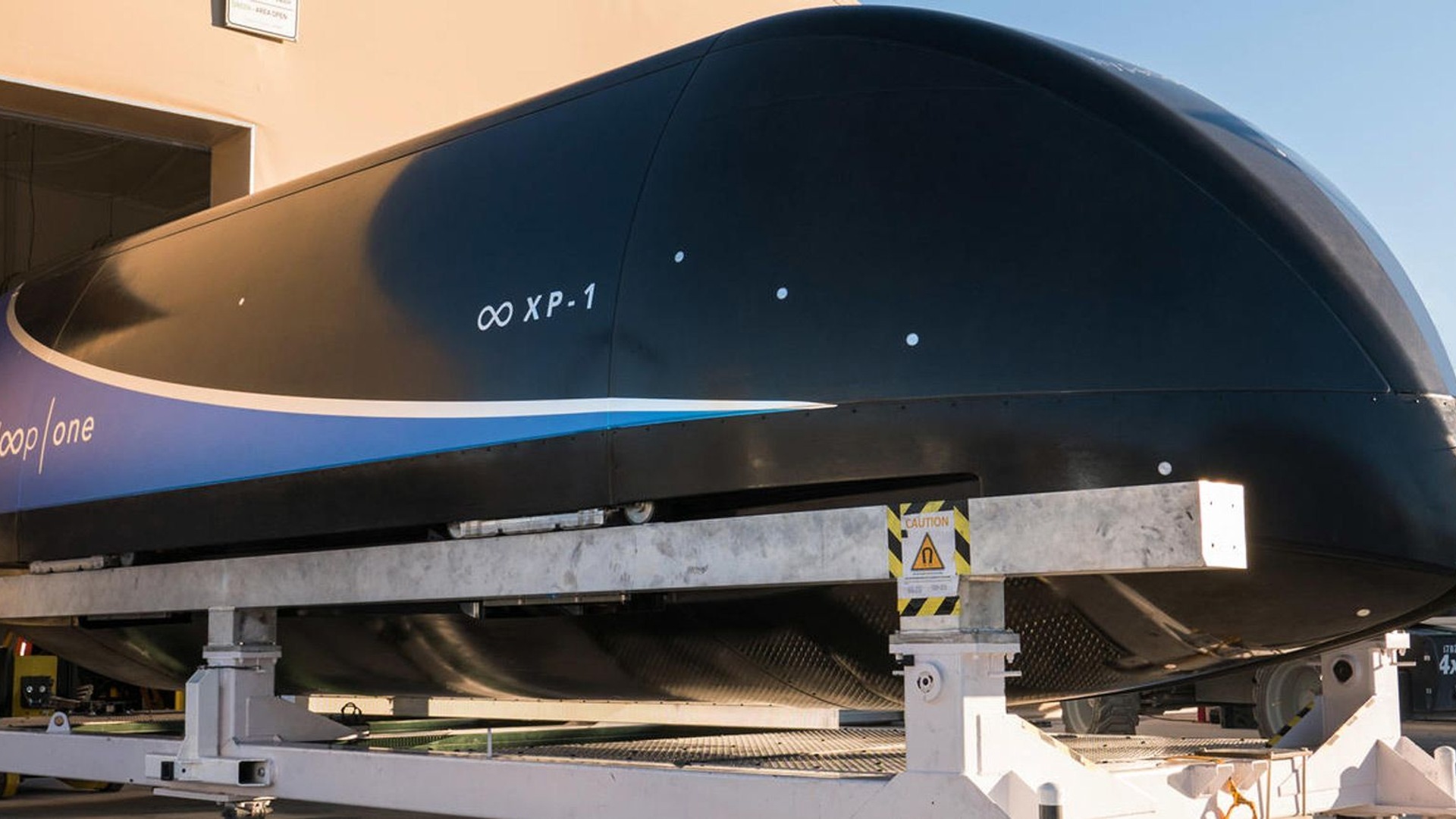 Virgin Hyperloop One test pod