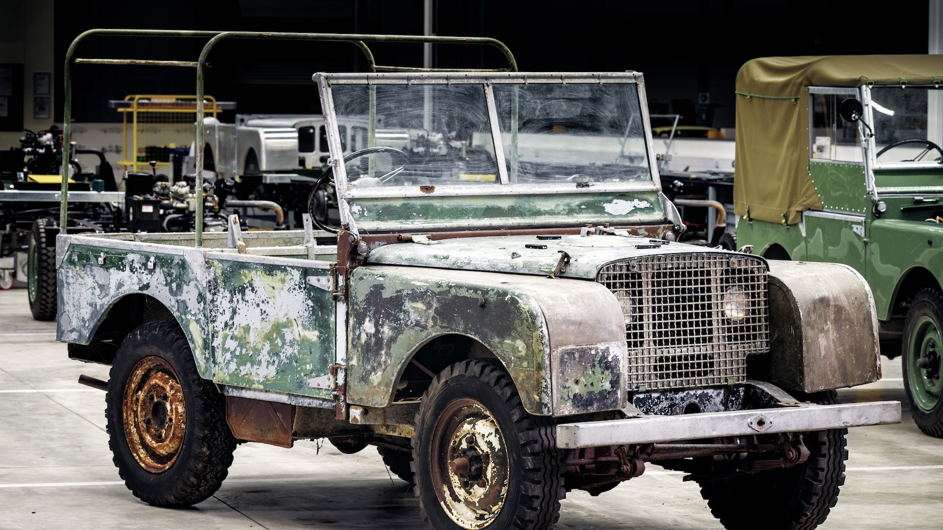 Land Rover to restore 1948 pre-production model