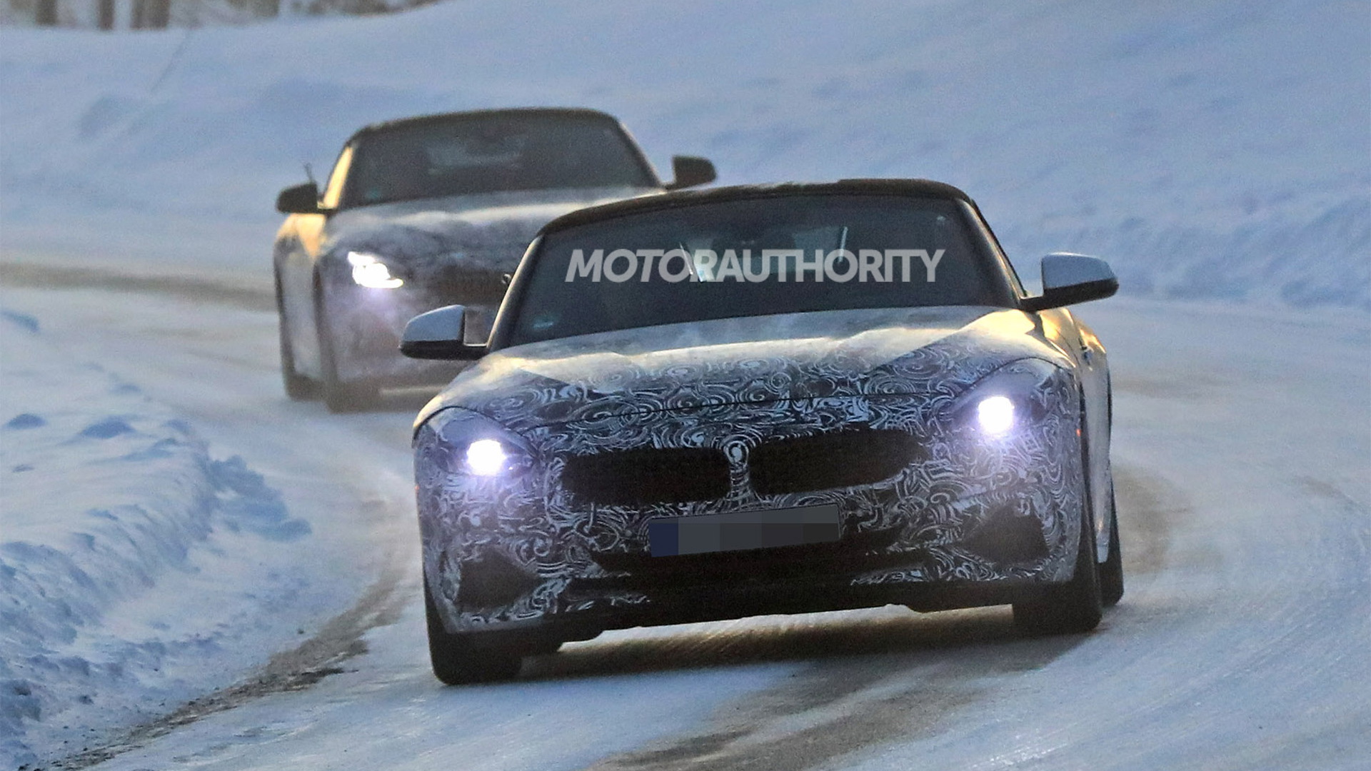 2019 BMW Z4 spy shots - Image via S. Baldauf/SB-Medien