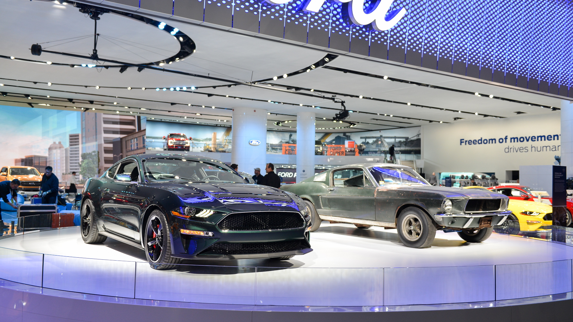 2019 Ford Mustang Bullitt, 2018 Detroit auto show