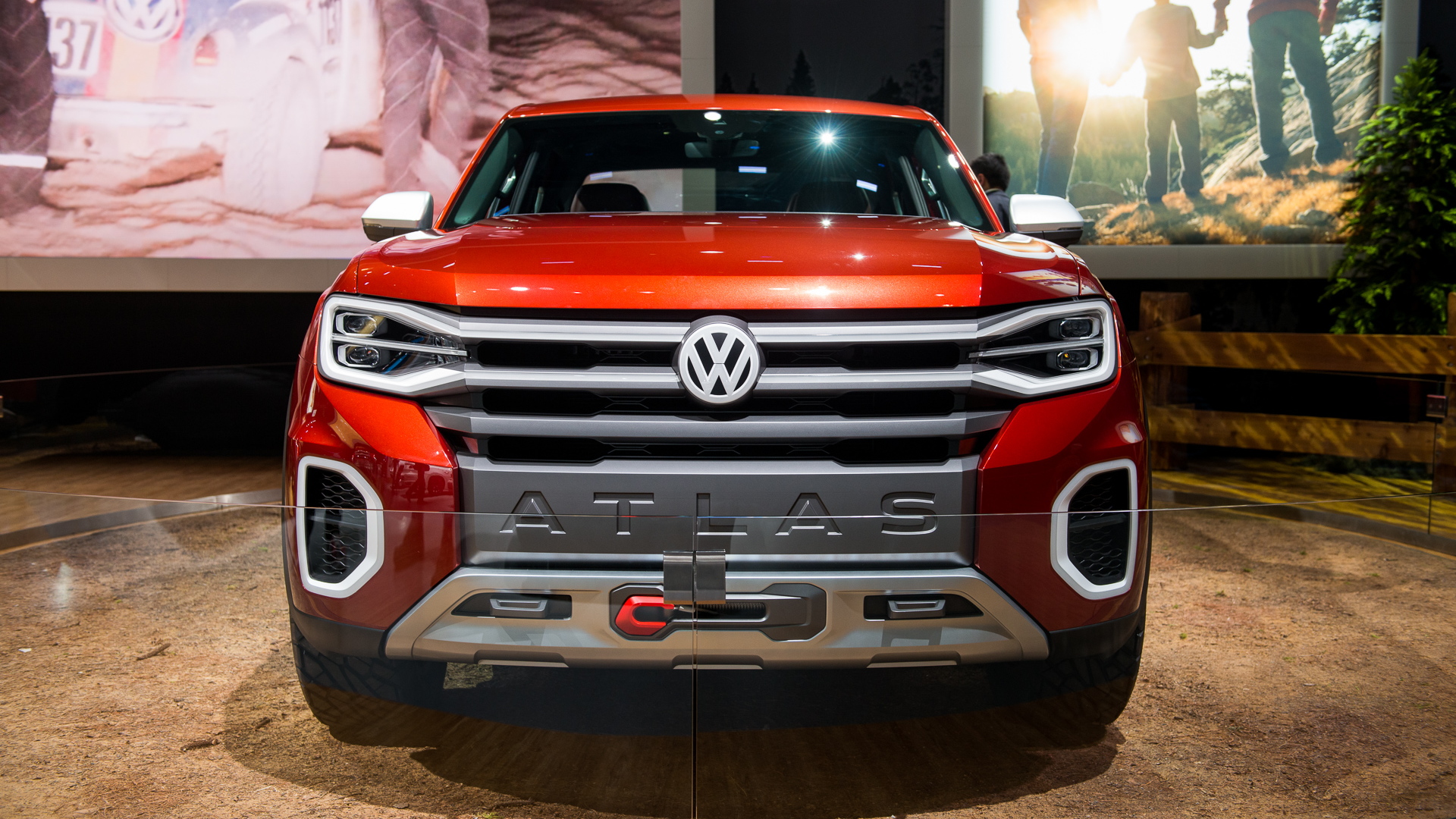 Volkswagen Atlas Tanoak concept, 2018 New York auto show