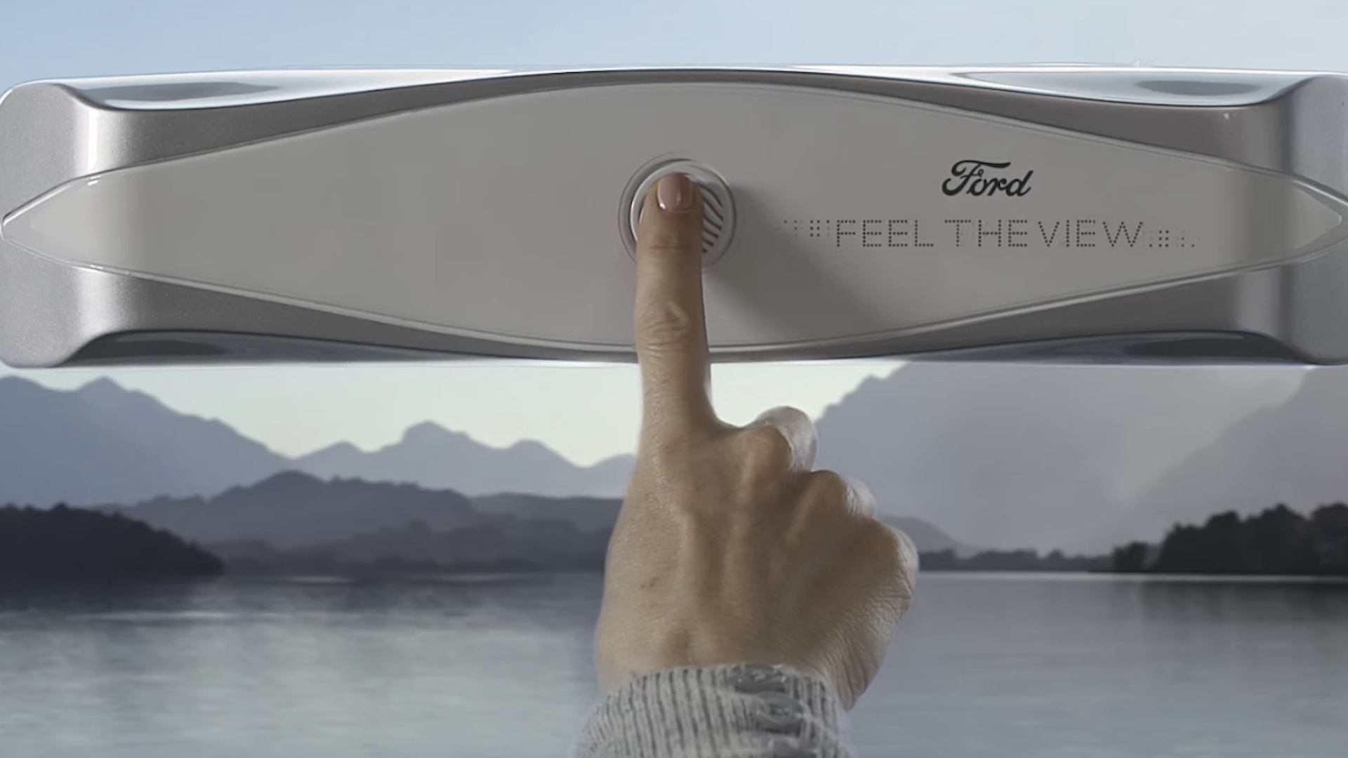 Ford "Feel the View" system to help the blind take in scenery