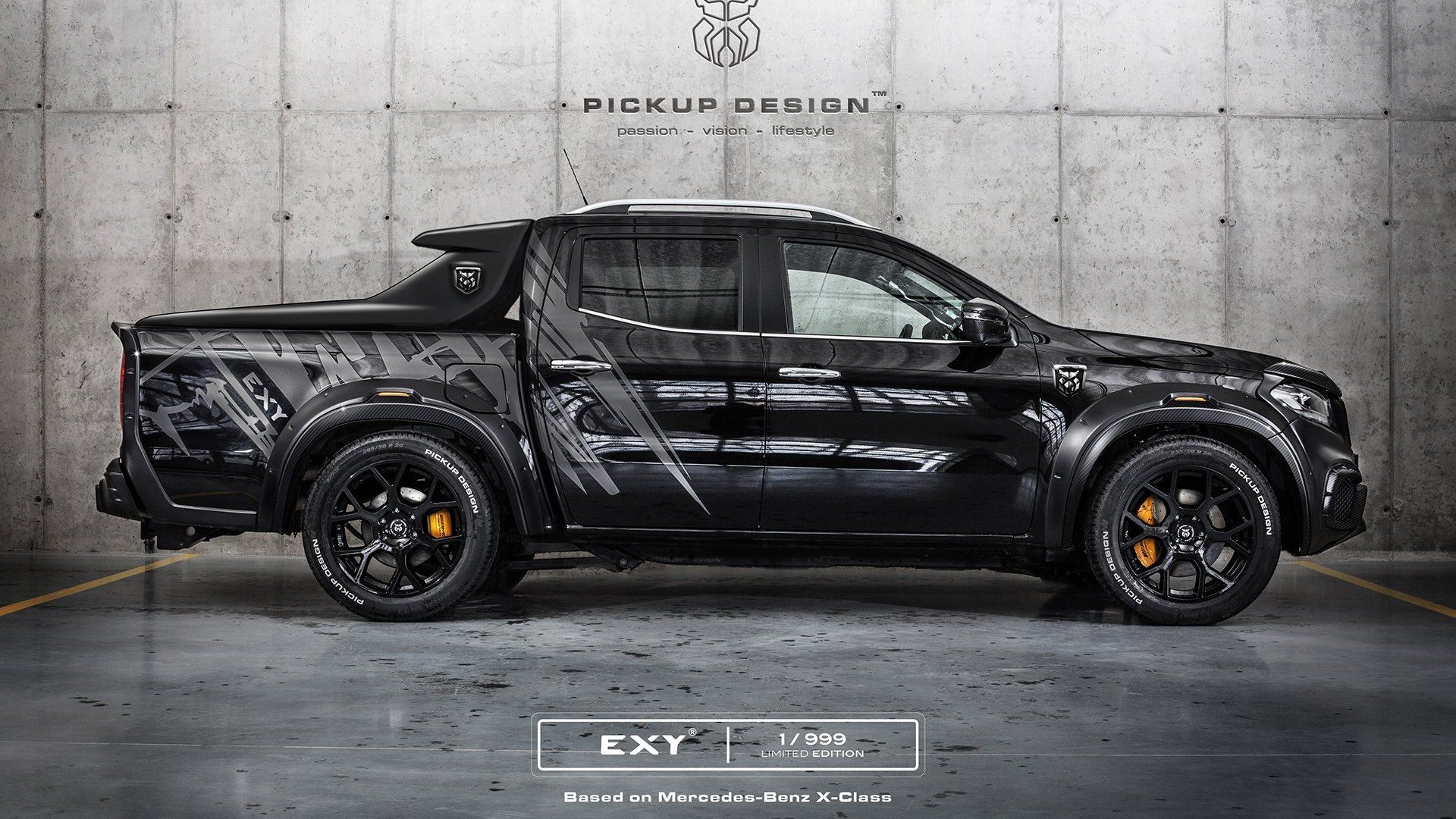 Tuner Builds Wild Mercedes Benz X Class Pickup Truck