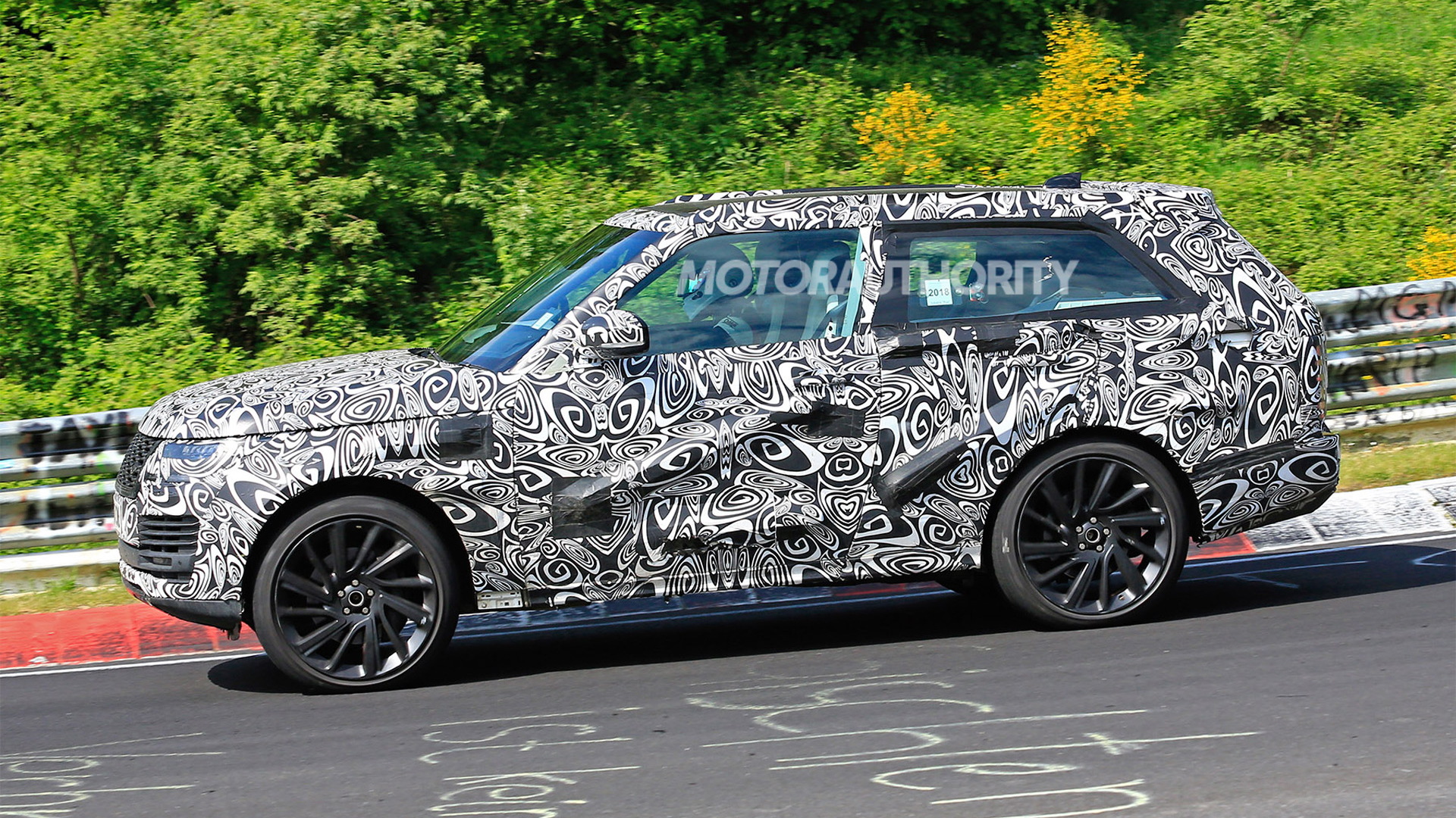 2019 Land Rover Range Rover SV Coupe undergoes final testing at the Nürburgring