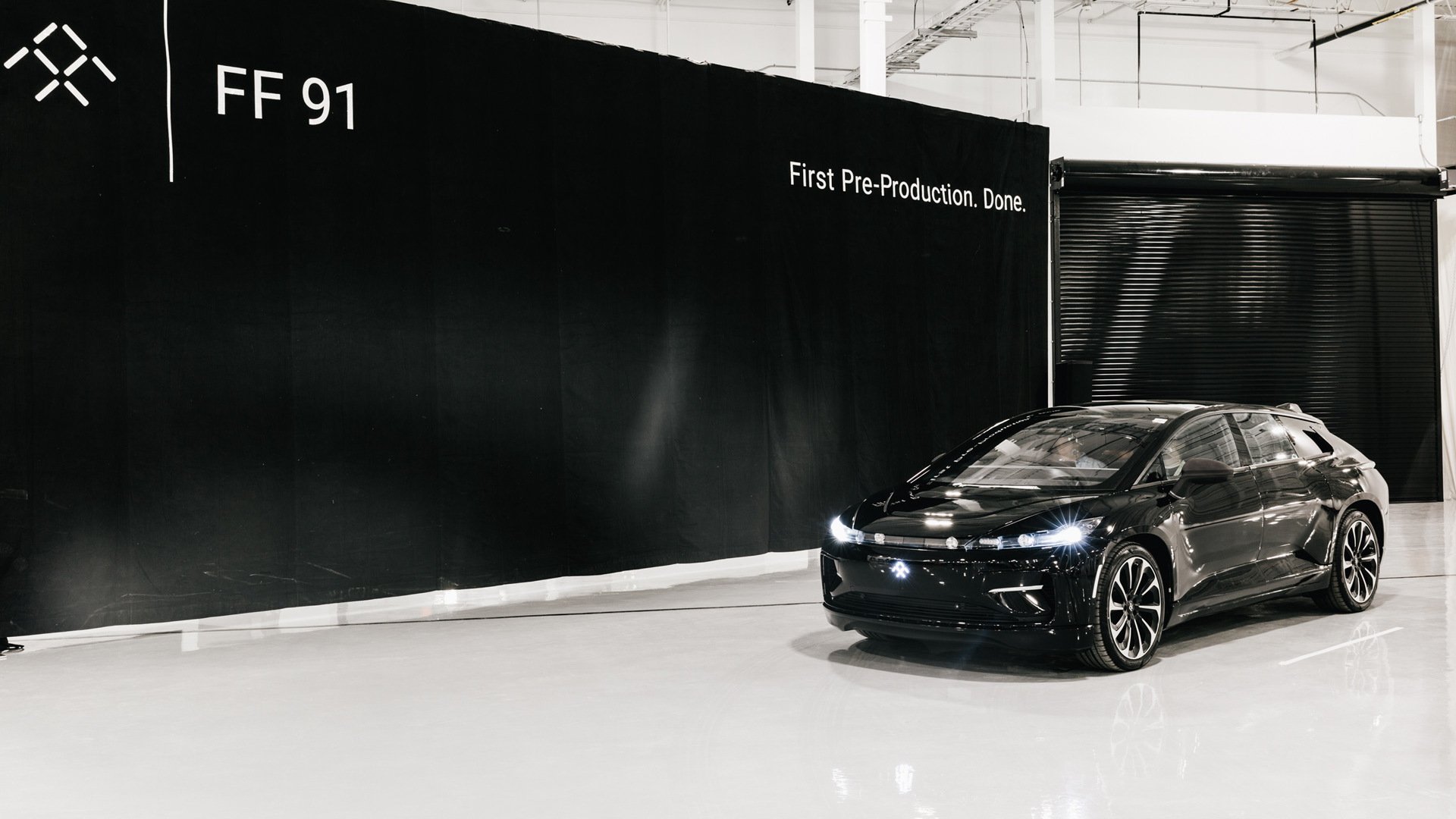 Faraday Future completes first pre-production FF91 on August 28, 2018