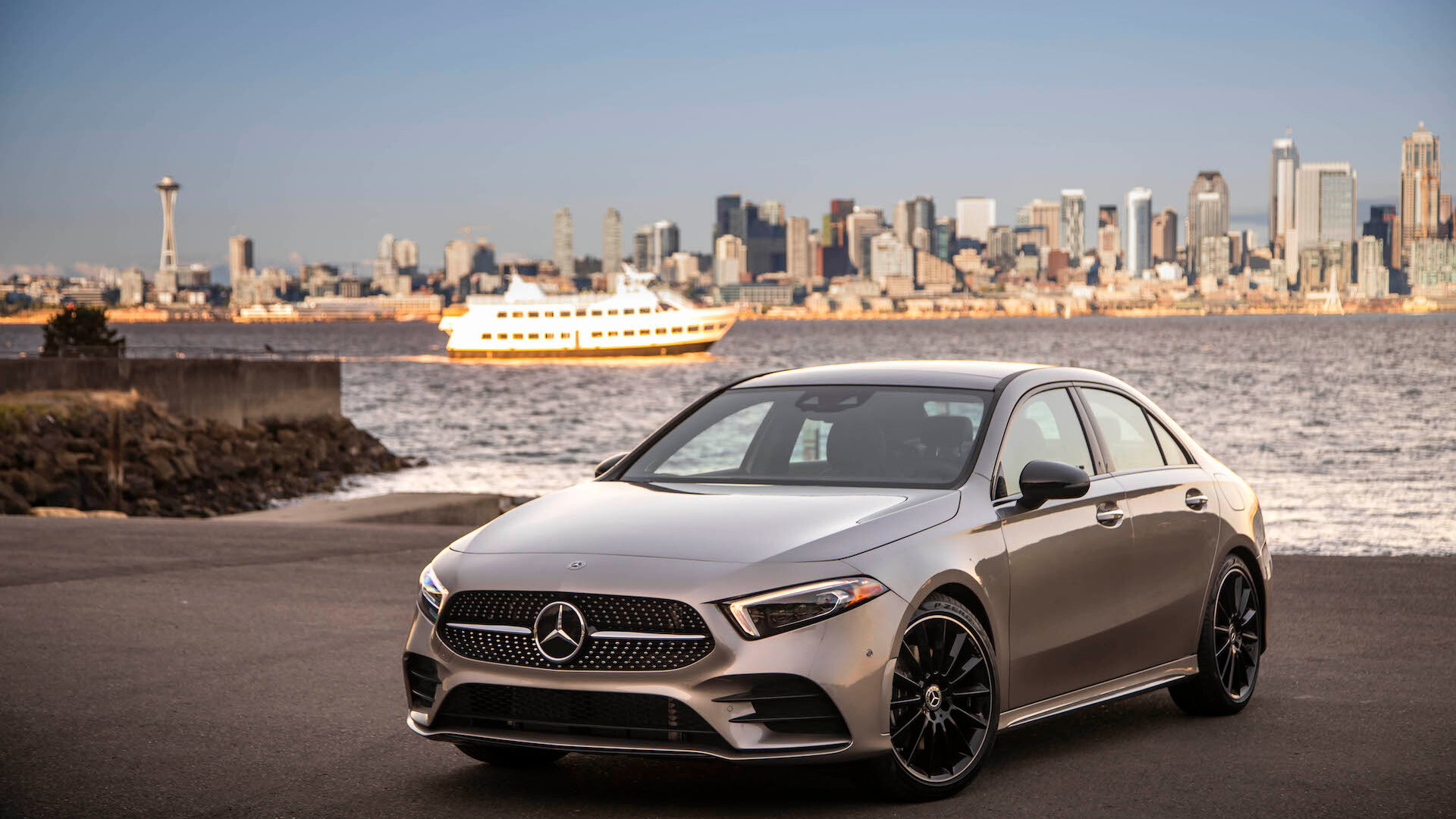 2019 Mercedes-Benz A-Class, Seattle media drive, September, 2018