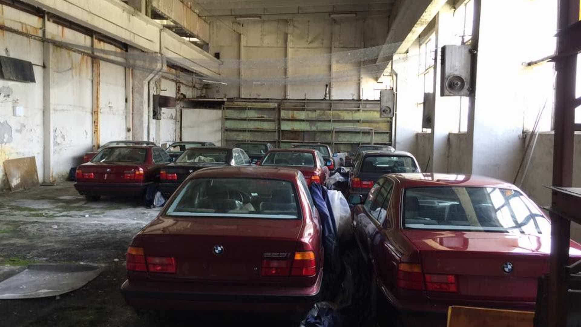 BMW 5-Series found abandoned in Bulgaria