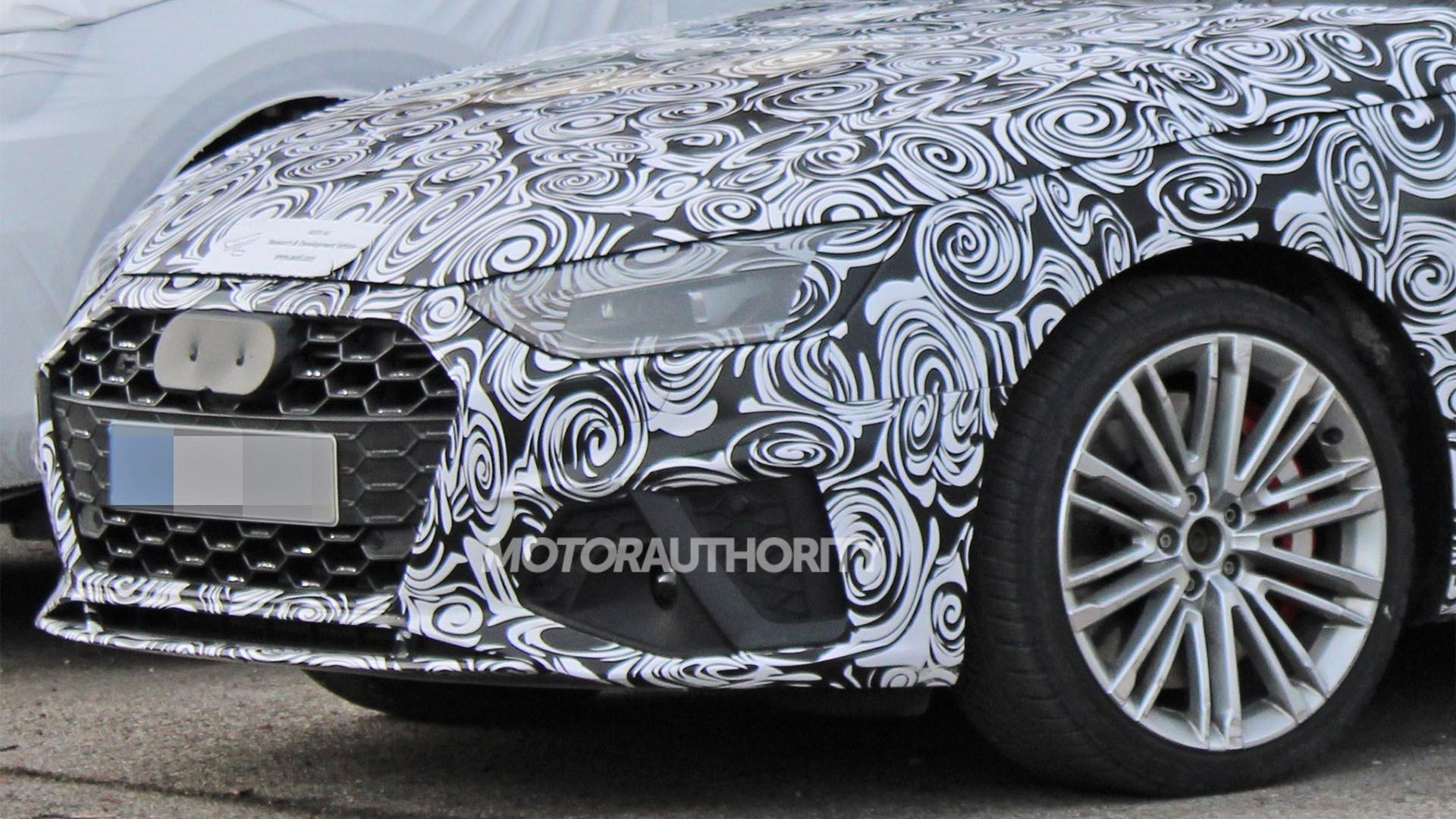 2021 Audi S4 Avant facelift spy shots - Image via S. Baldauf/SB-Medien