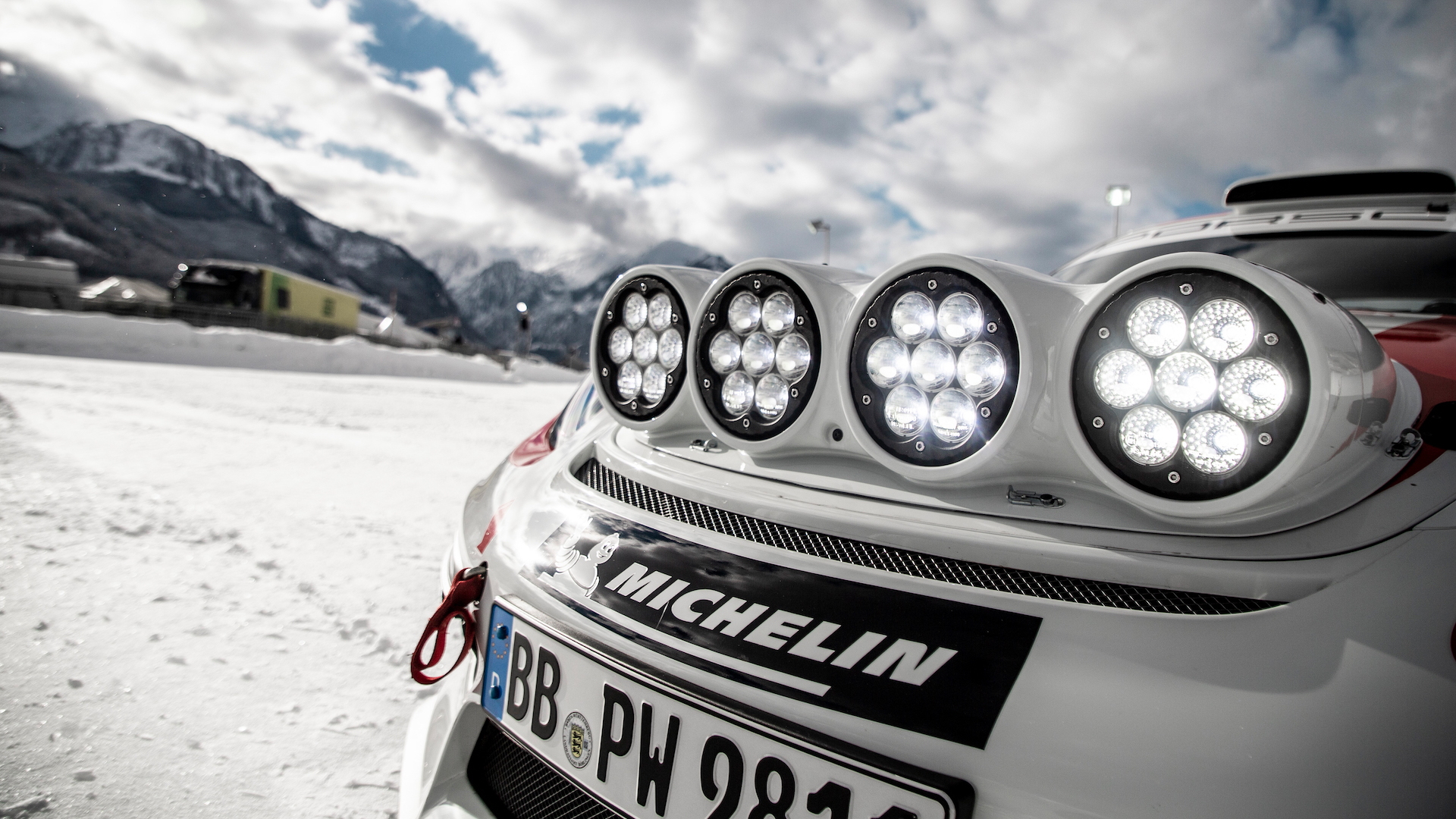 Porsche 718 Cayman rally car concept, Austria