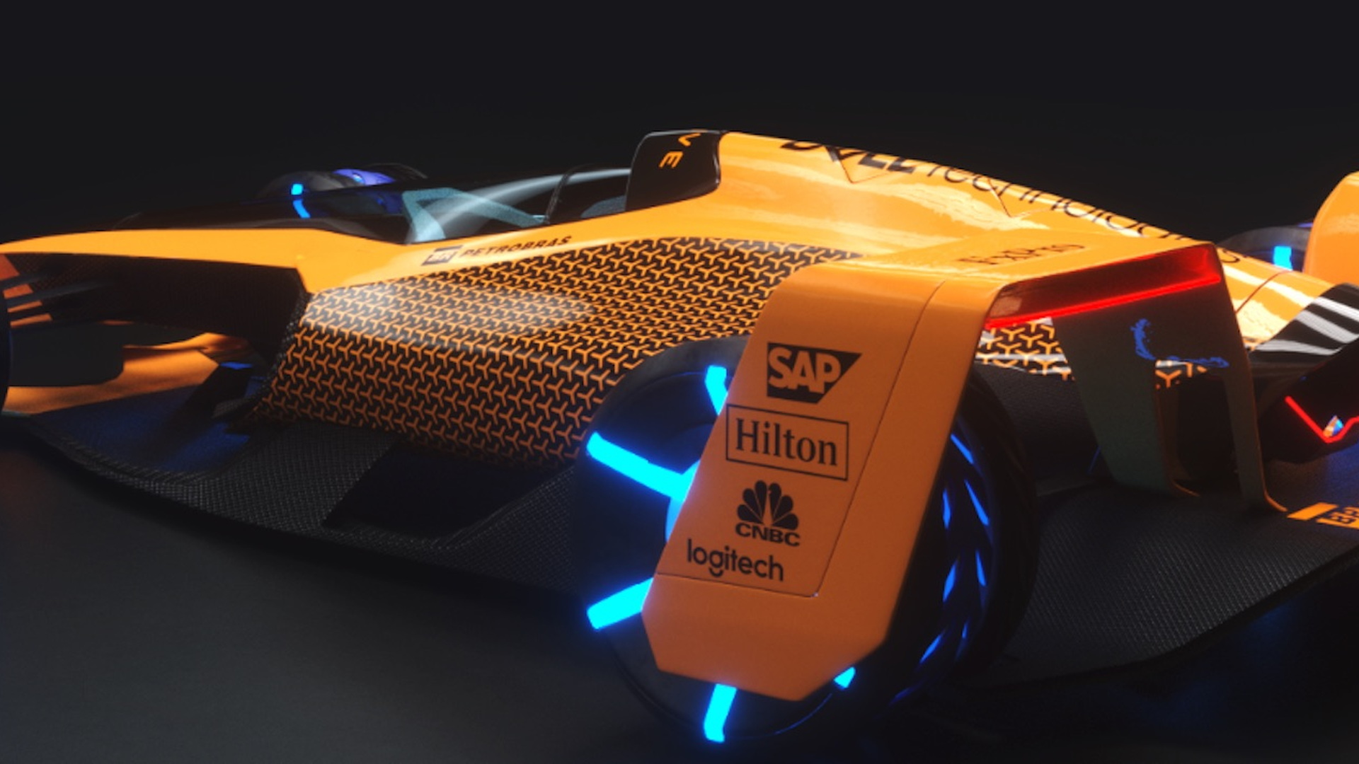 Mclaren 2050 F1 Race Car 300 Mph Ev That Can Shape Shift