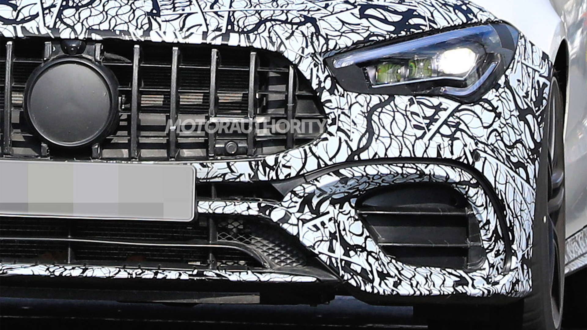 2020 Mercedes-AMG CLA45 Shooting Brake spy shots - Image via S. Baldauf/SB-Medien