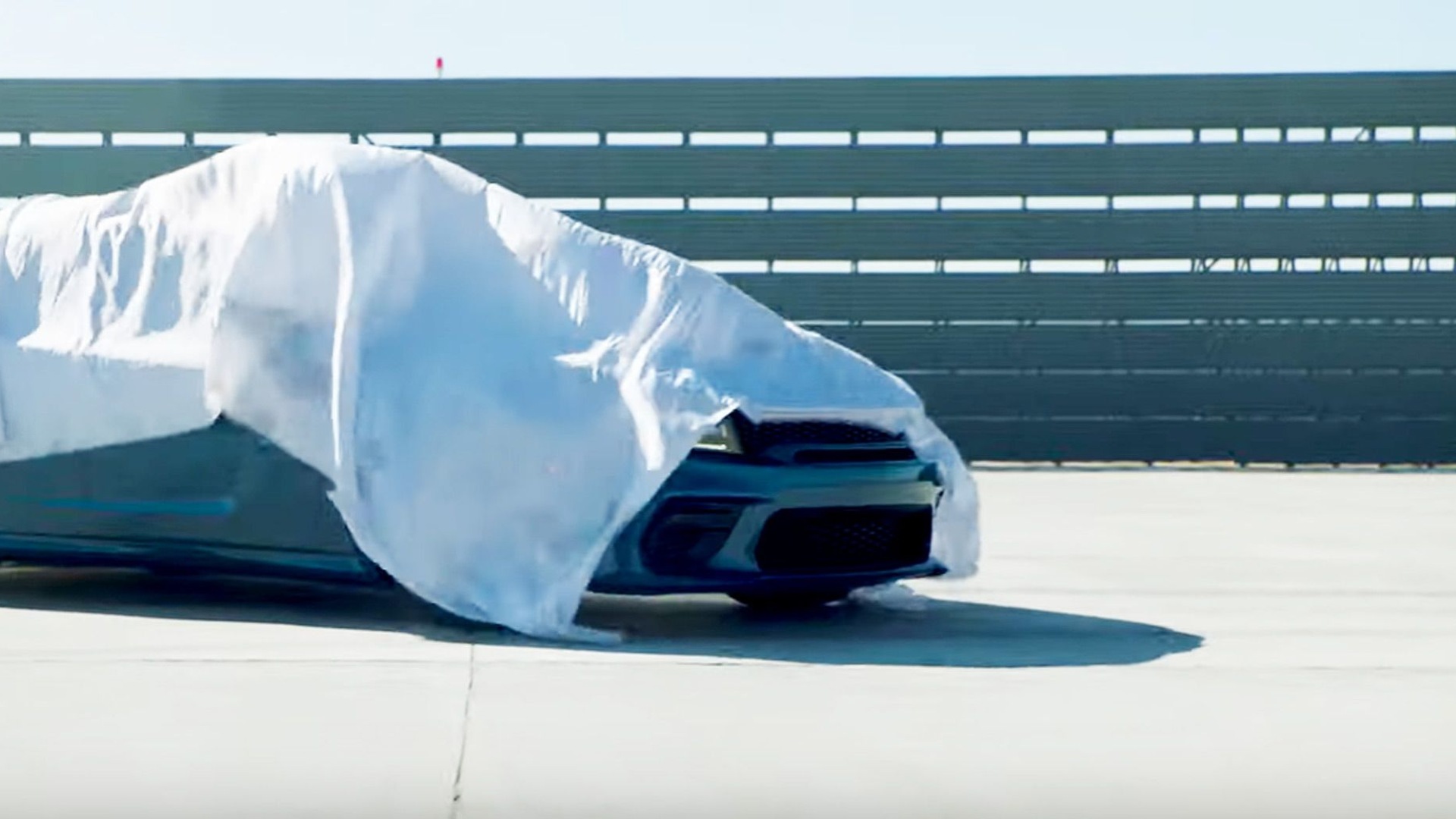 Potential Dodge Charger Widebody featured in teaser video