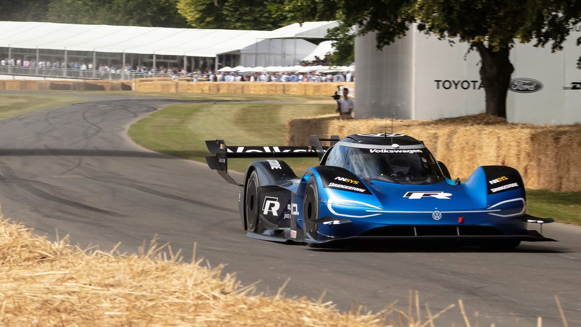 Volkswagen ID R at the 2019 Goodwood Festival of Speed