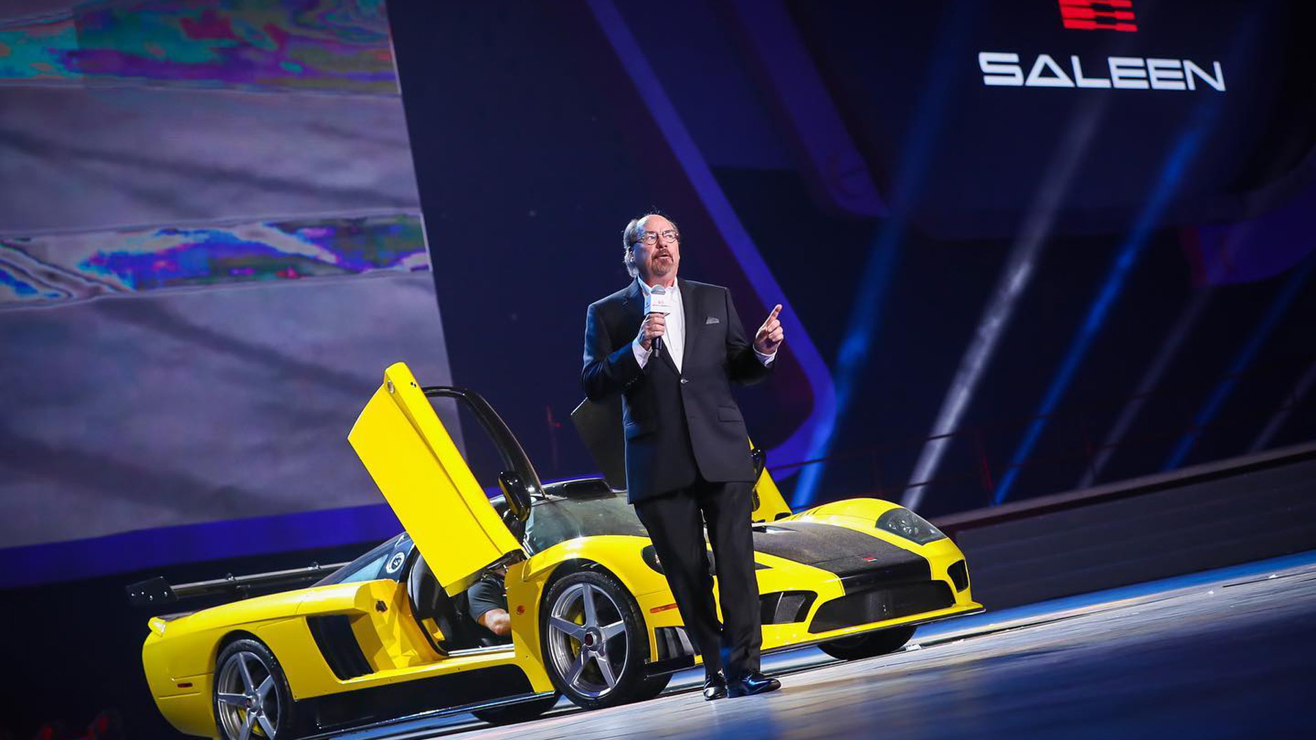 Steve Saleen at Saleen launch in China