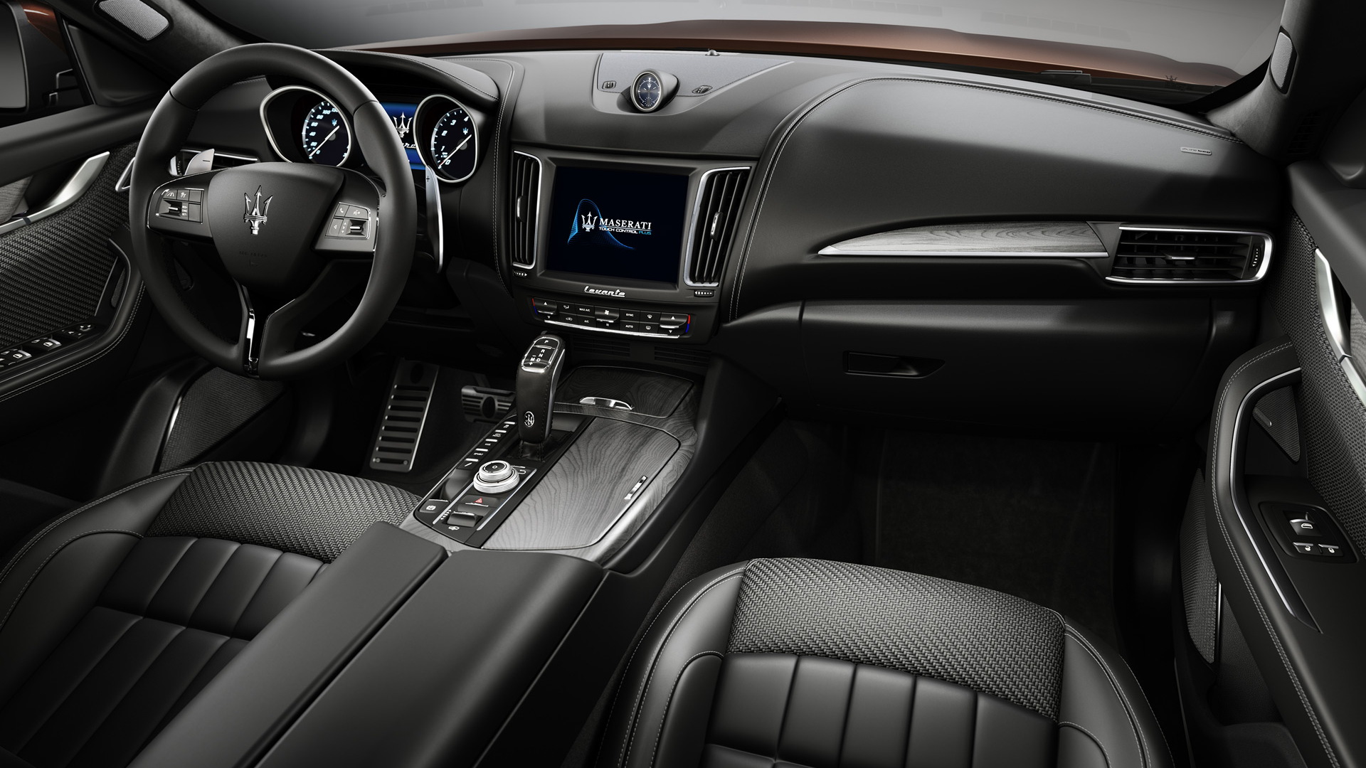 2020 Maserati Levante with Zegna Pelletessuta woven leather interior