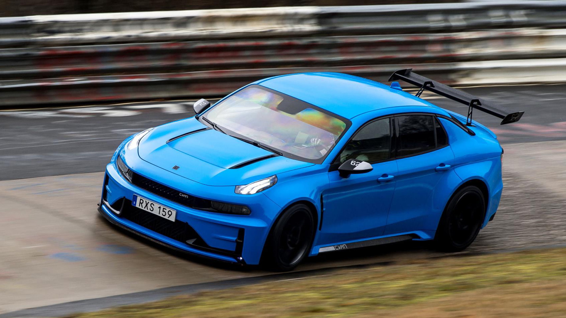 Lynk & Co. 03 Cyan Concept at the Nürburgring