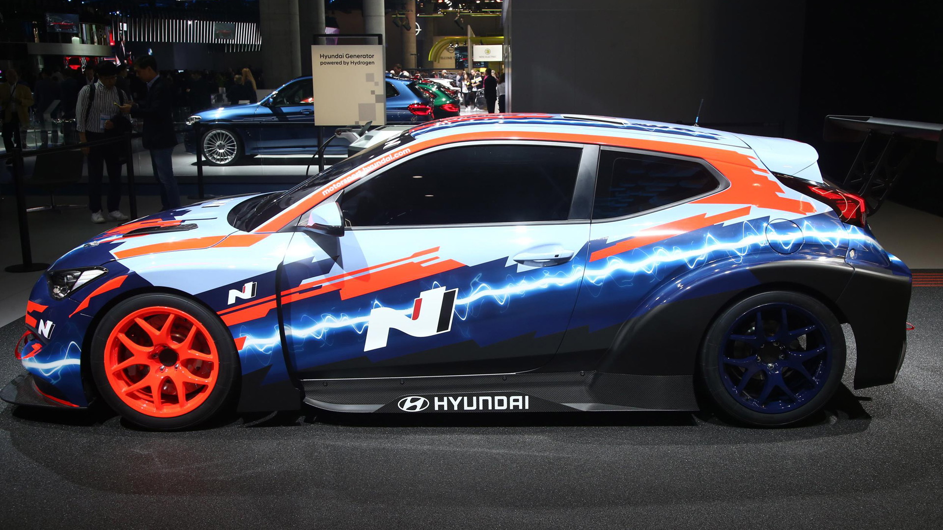 2020 Hyundai Veloster N ETCR race car