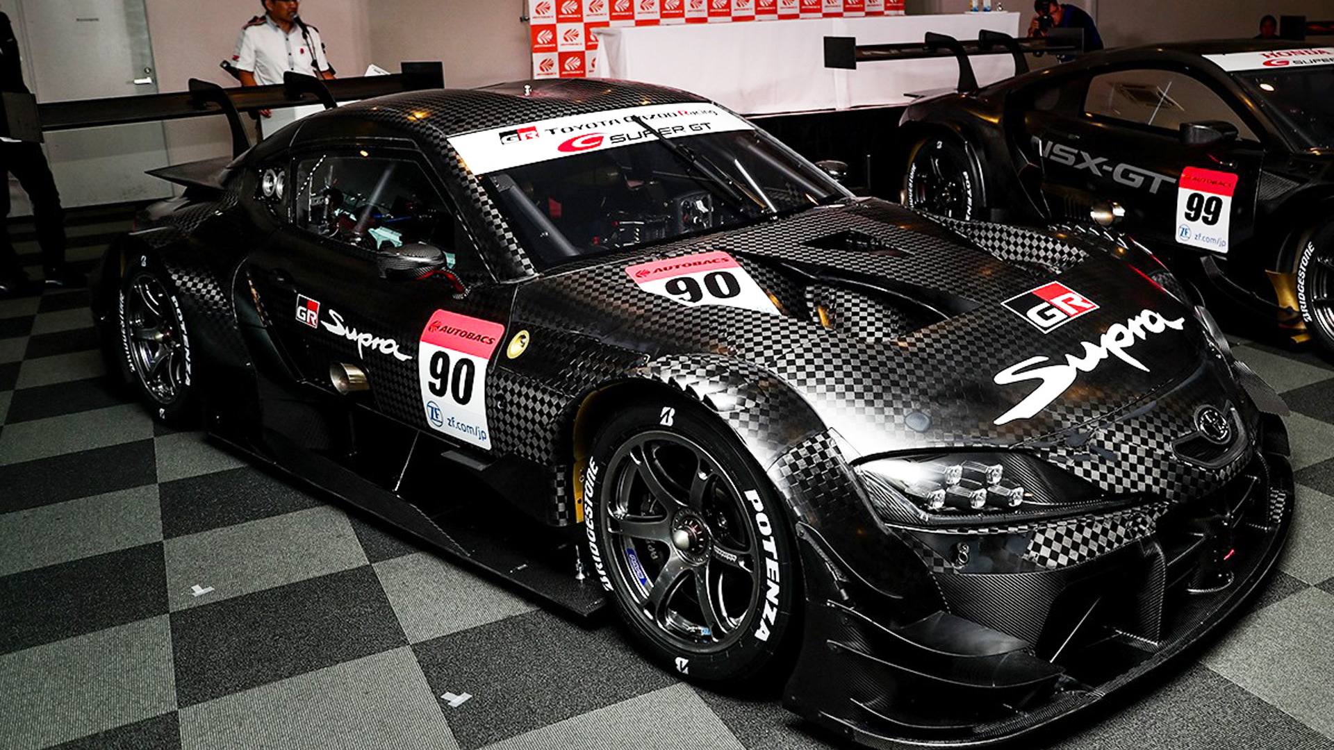 2020 Toyota GR Supra GT500 Super GT race car