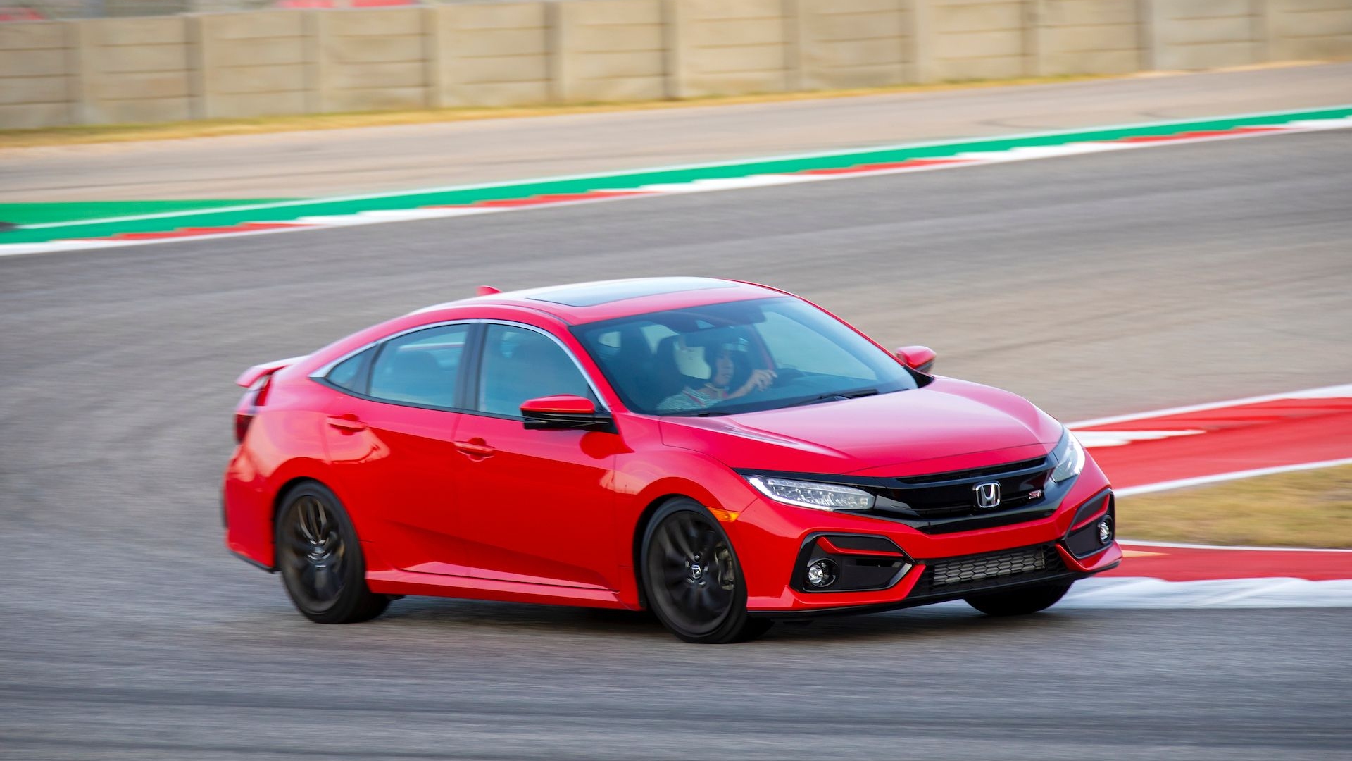 2020 Honda Civic Si media drive, Circuit of the Americas, November, 2019