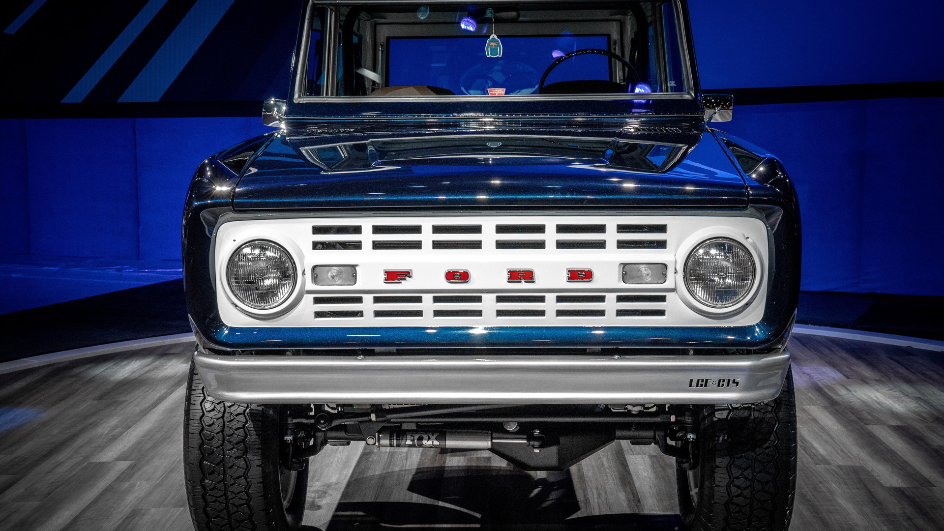 Jay Leno's 1968 Ford Bronco restored by LGE-CTS Motorsports
