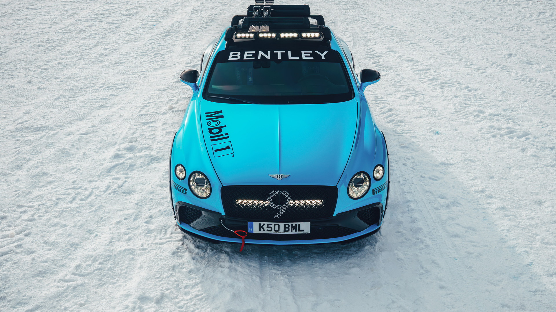 Bentley Continental GT developed for 2020 GP Ice Race