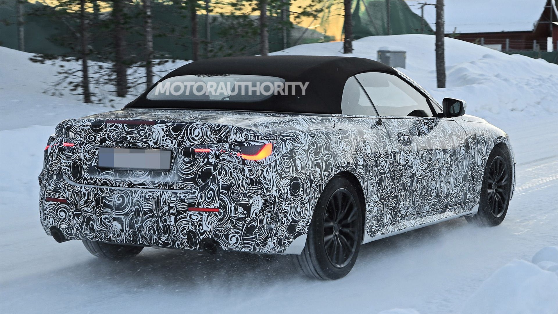 2021 bmw 4-series convertible spy shots and video