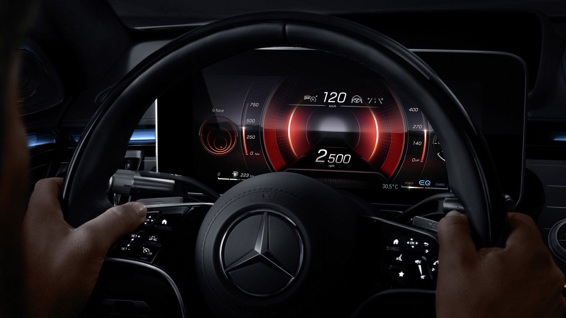 2021 Mercedes-Benz S-Class in-car technology