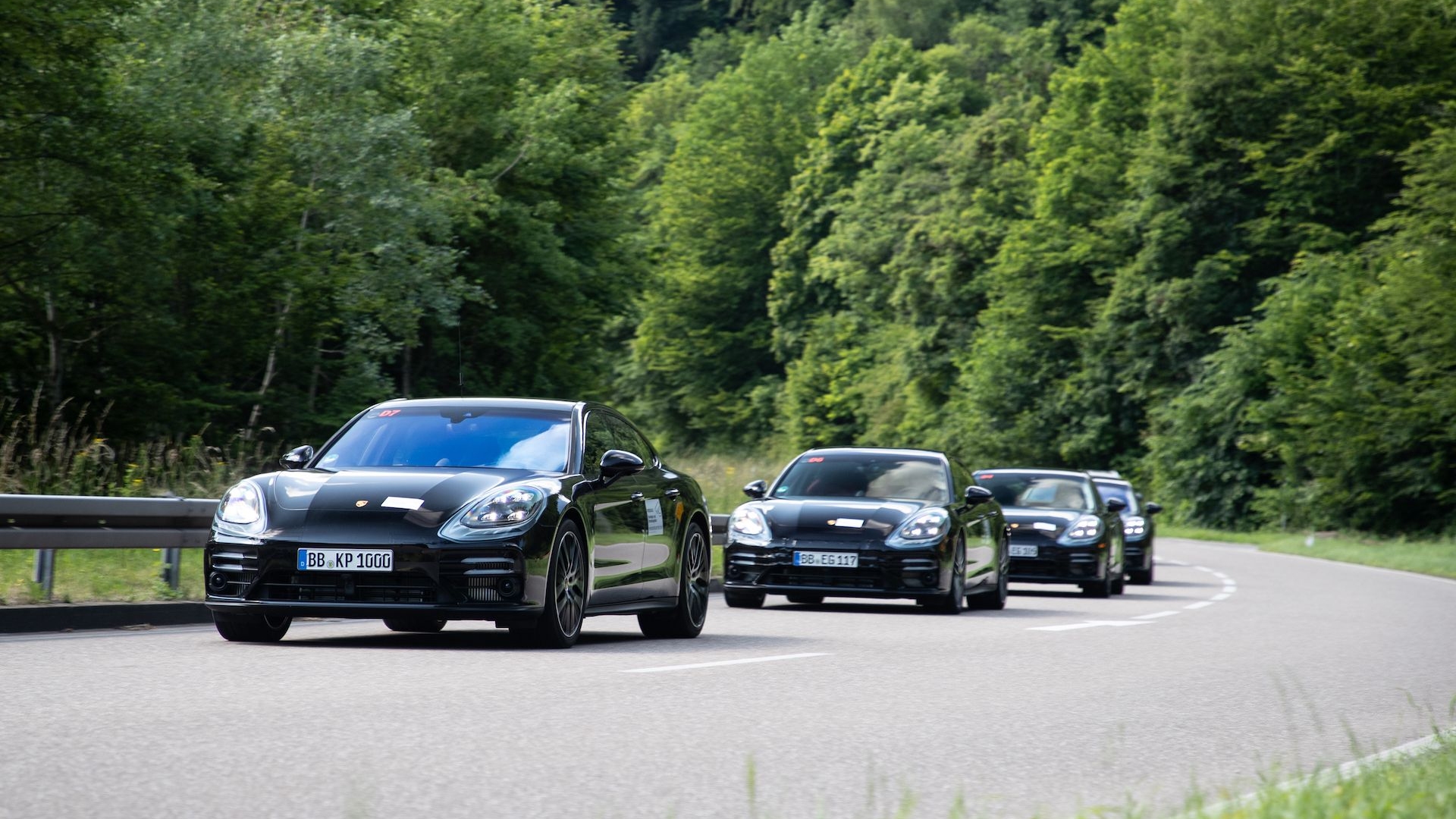 2021 Porsche Panamera prototype drive