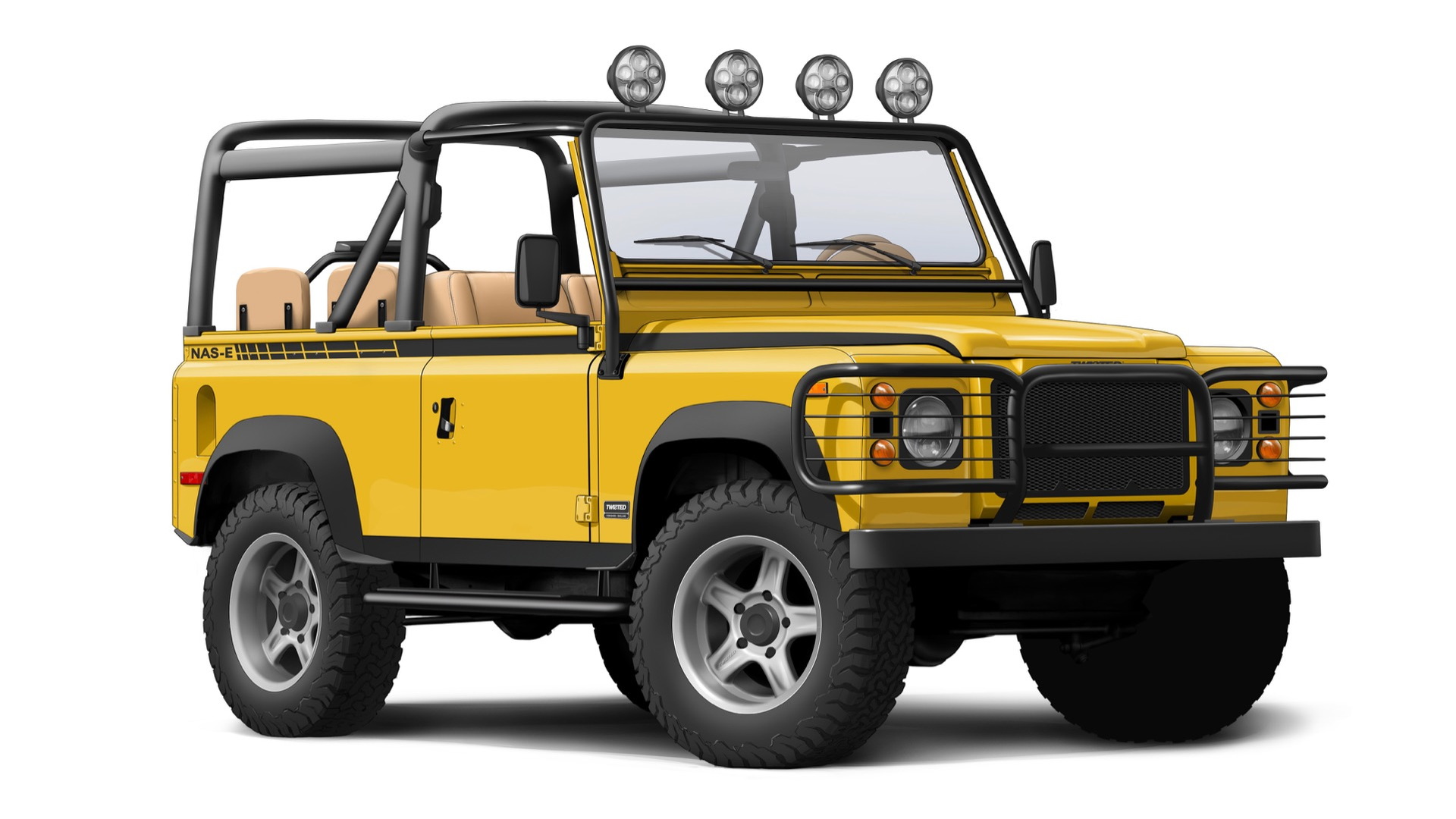 Twisted NAS-E electric Land Rover Defender