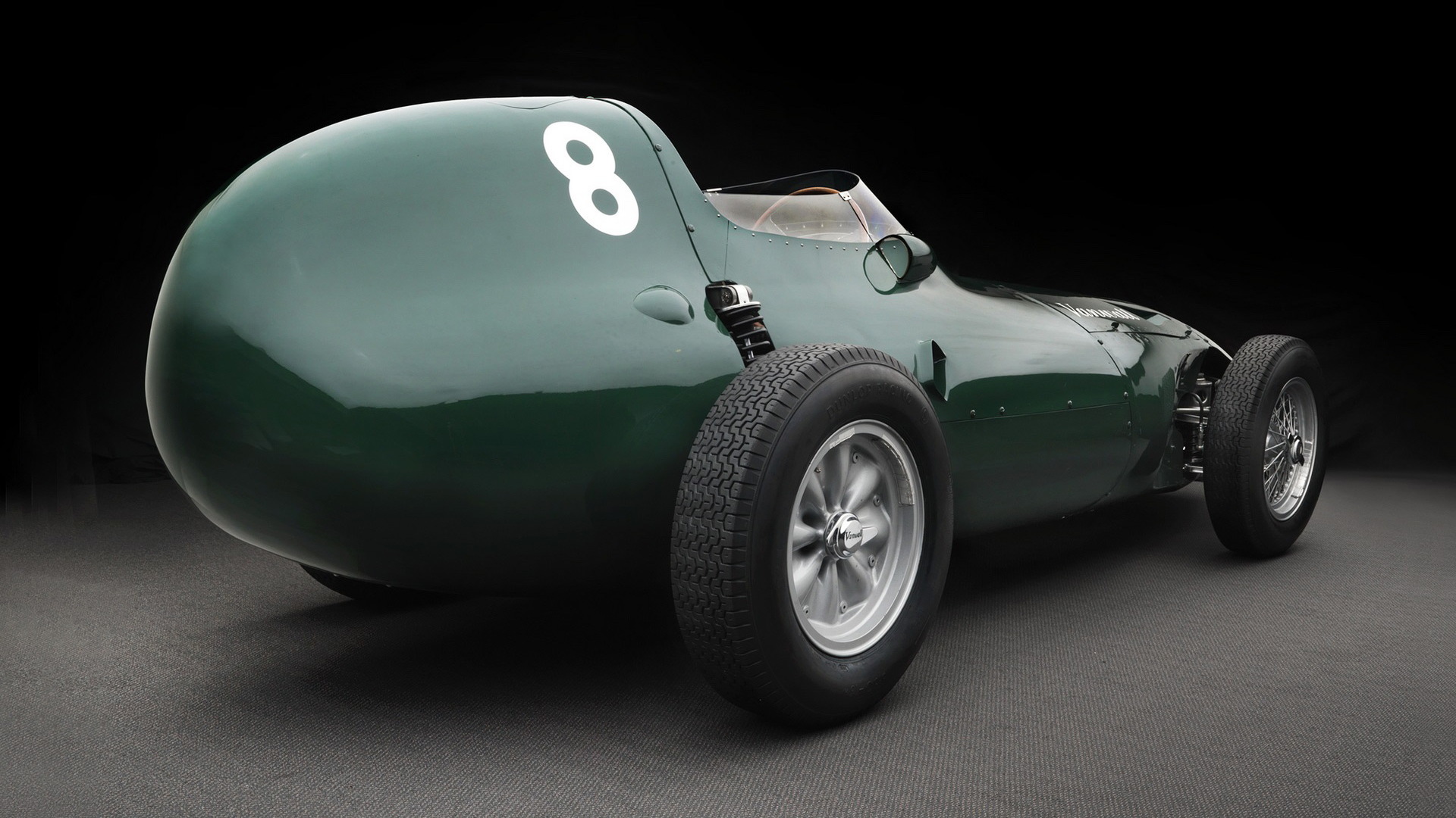 Continuation example of 1958 Vanwall VW5 Formula One race car