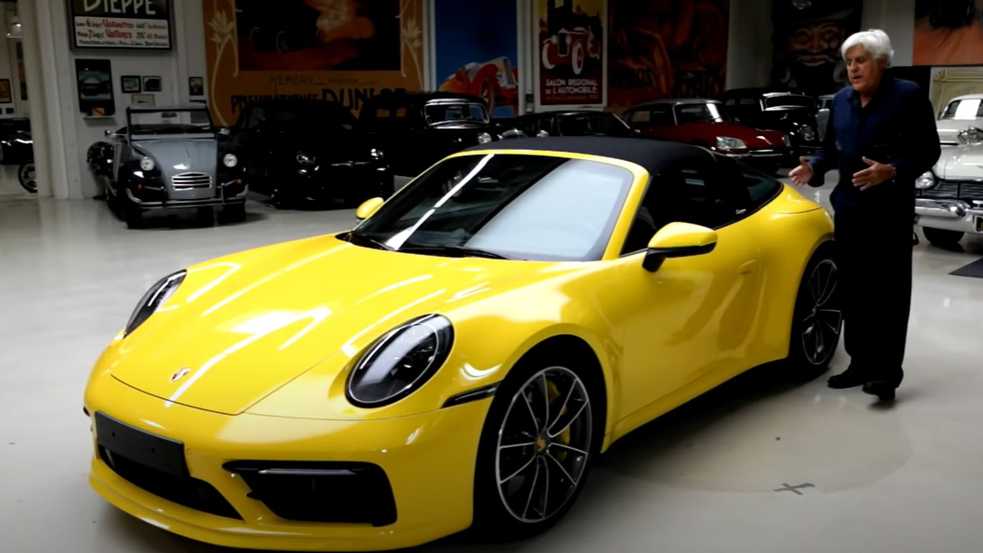Jay Leno with the 2021 Porsche 911 Targa 4S - video
