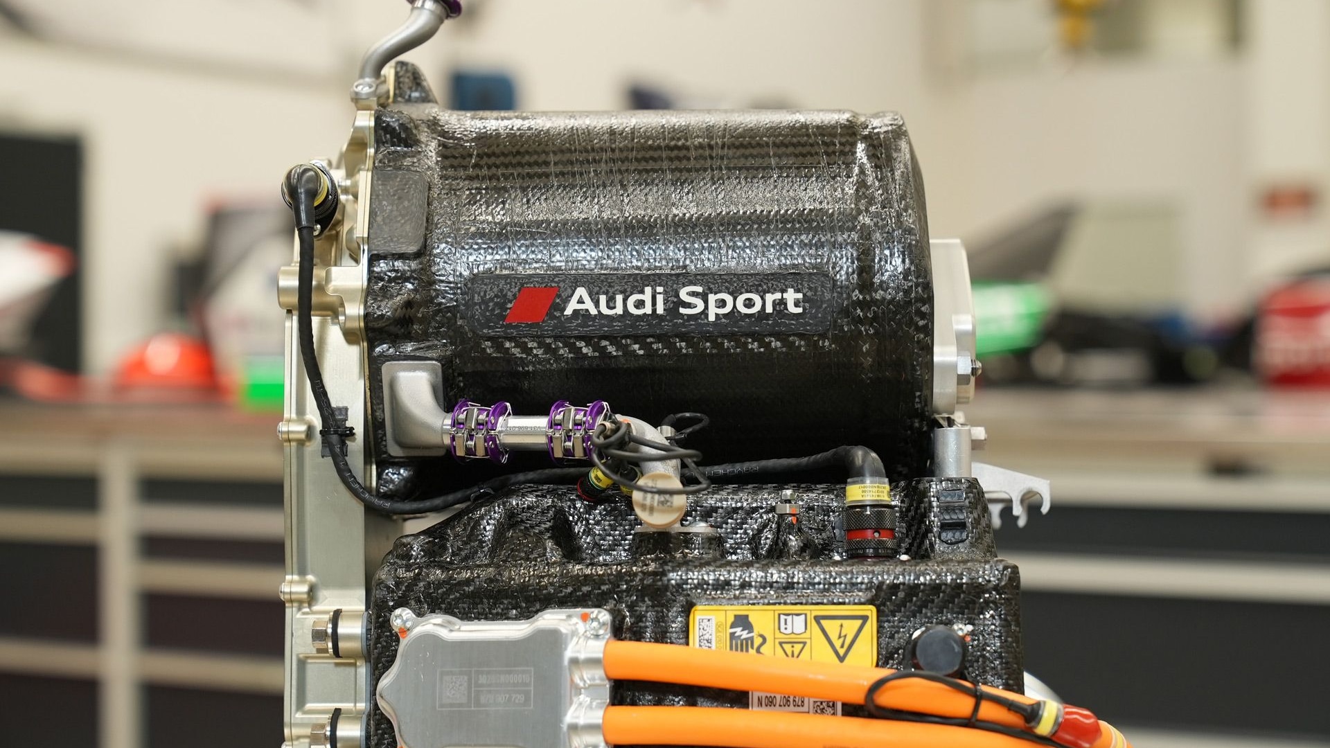2020/2021 Audi E-Tron FE07 Formula E race car