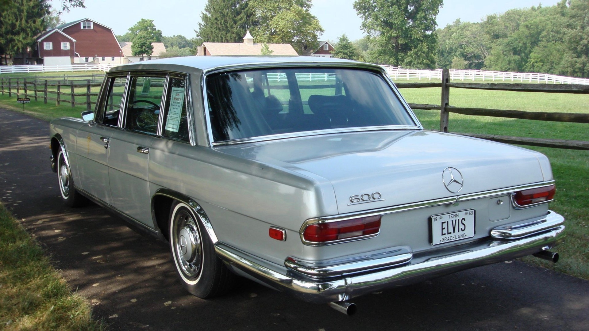 1969 Mercedes-Benz 600 owned by Elvis Presley (Photo by Bring a Trailer)