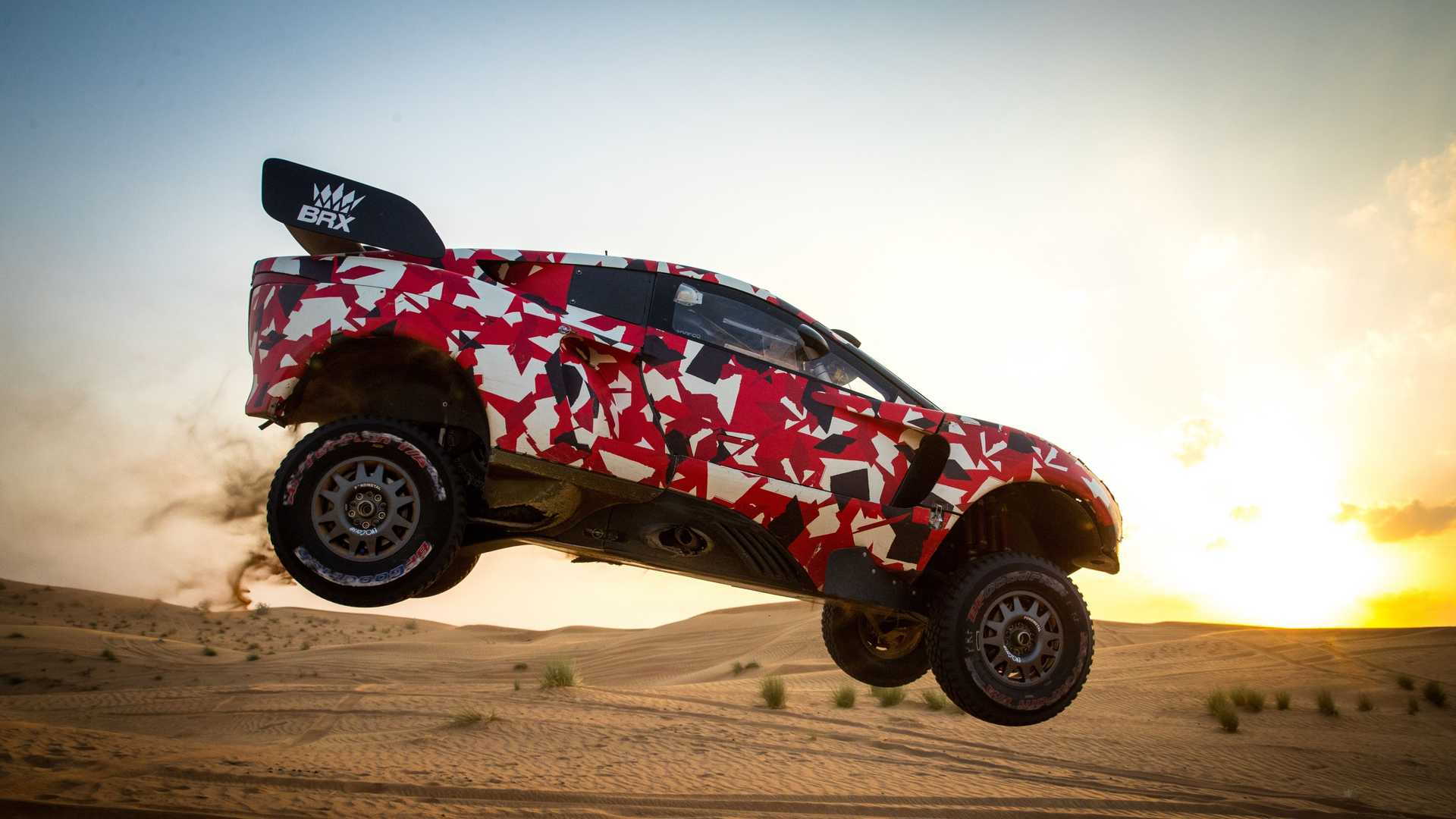 2021 BRX Hunter Dakar Rally T1 race car