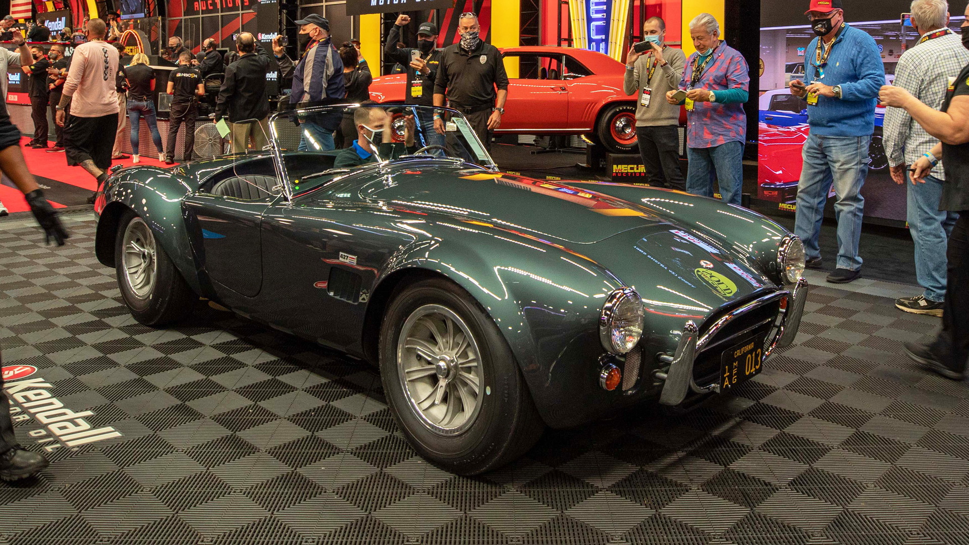 Sale of 1965 Shelby 427 Cobra owned by Carroll Shelby - Photo Credit: Mecum Auctions