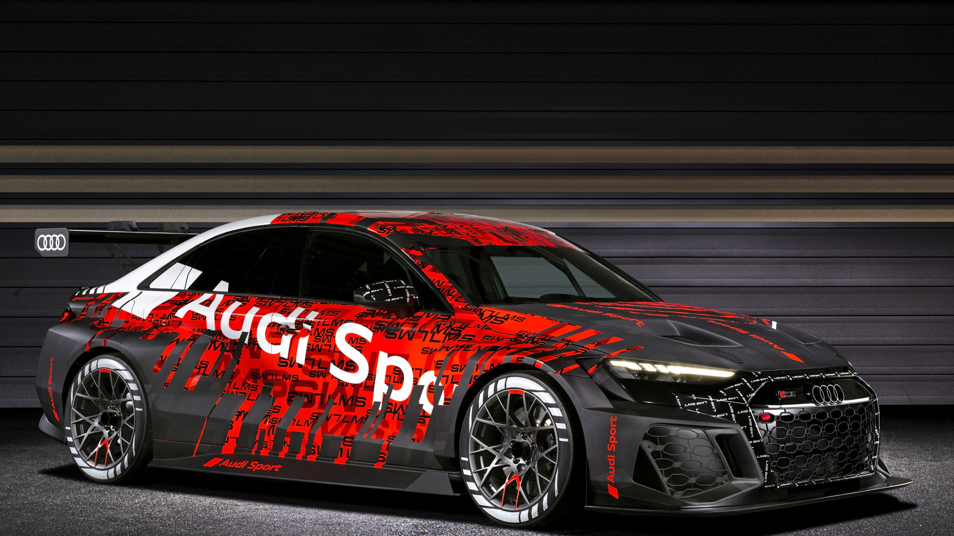 2021 Audi RS 3 LMS race car