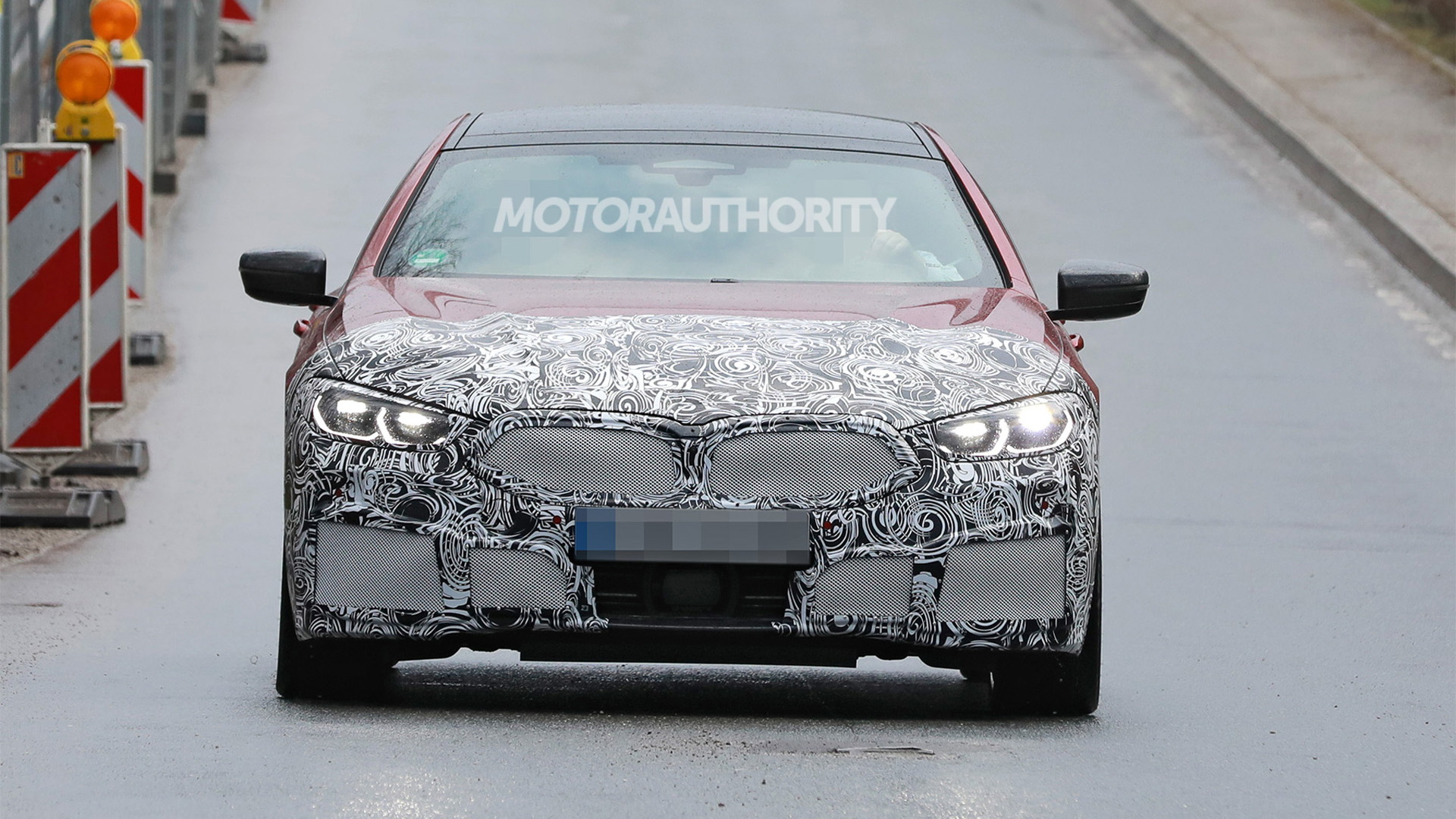 2023 BMW 8-Series Gran Coupe facelift spy shots - Photo credit: S. Baldauf/SB-Medien