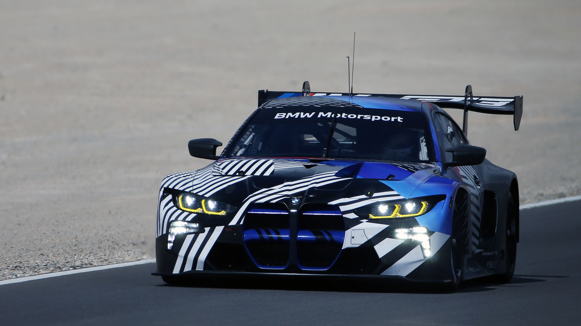 2022 BMW M4 GT3 race car prototype