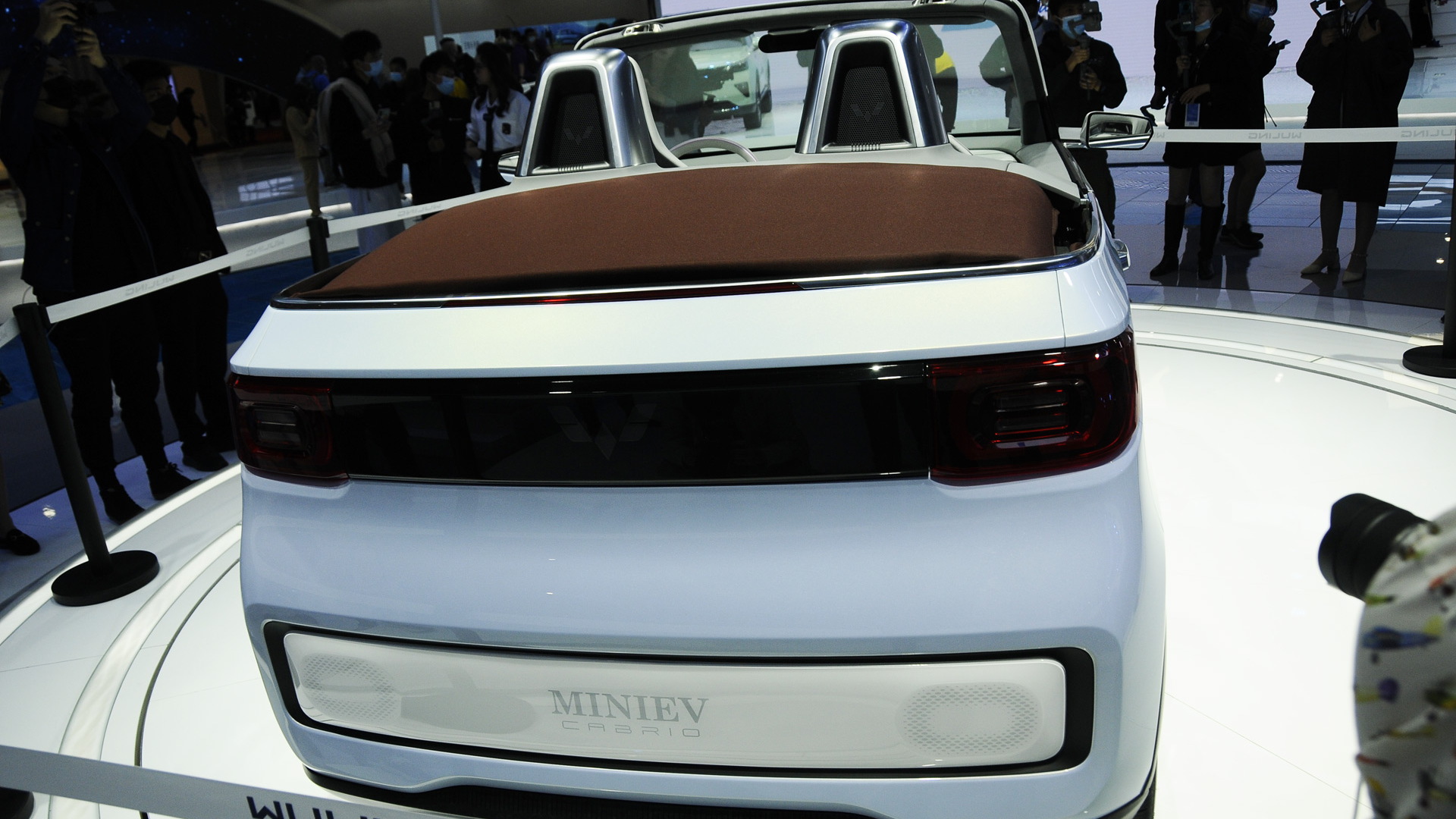 Wuling Hong Guang Mini EV Cabrio concept - 2021 Shanghai auto show