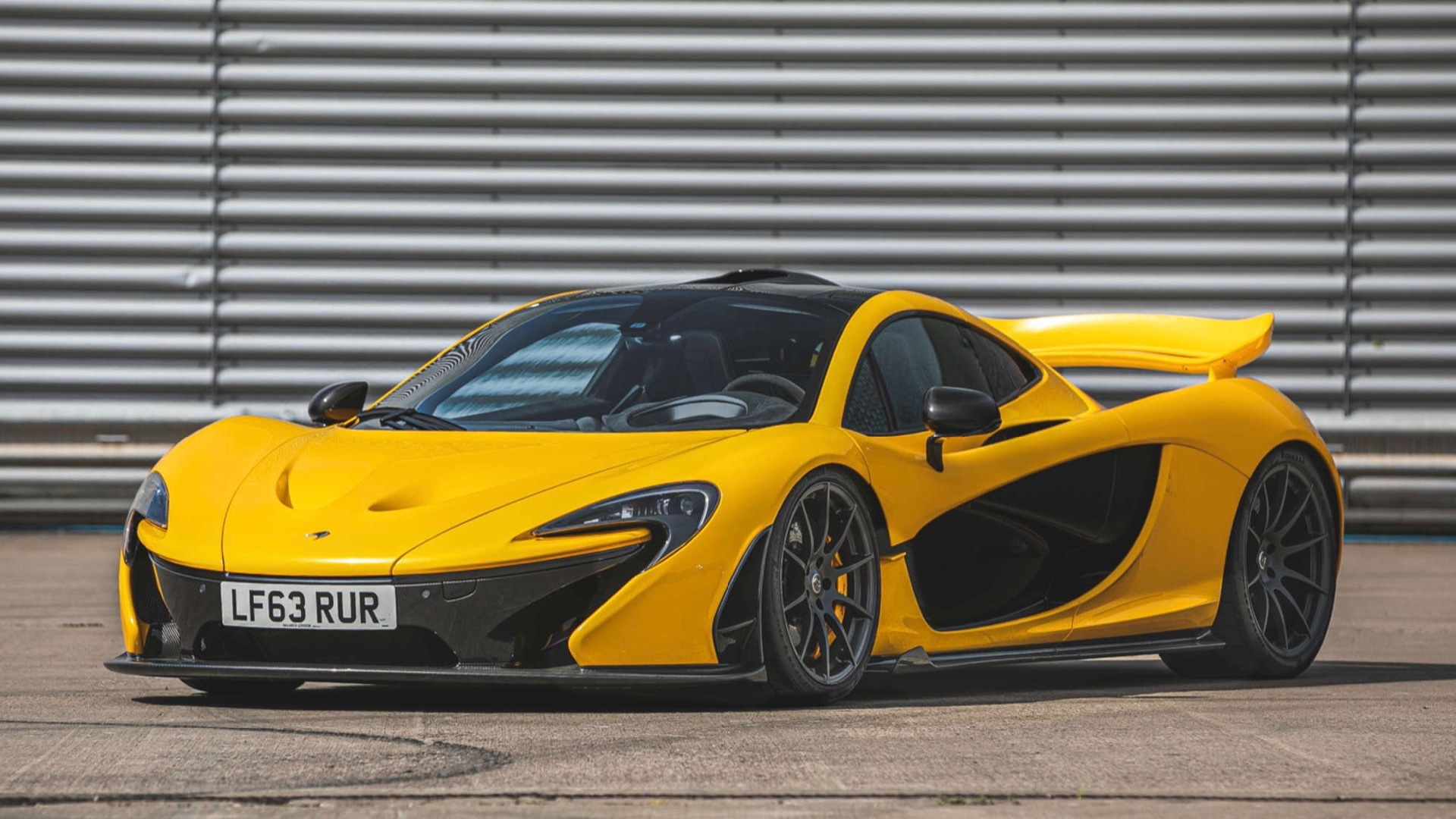 First customer McLaren P1 (Photo by Silverstone Auctions)