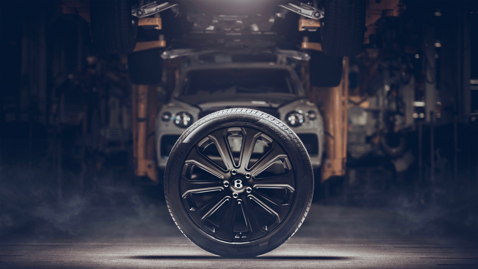 Bentley Bentayga carbon-fiber wheels