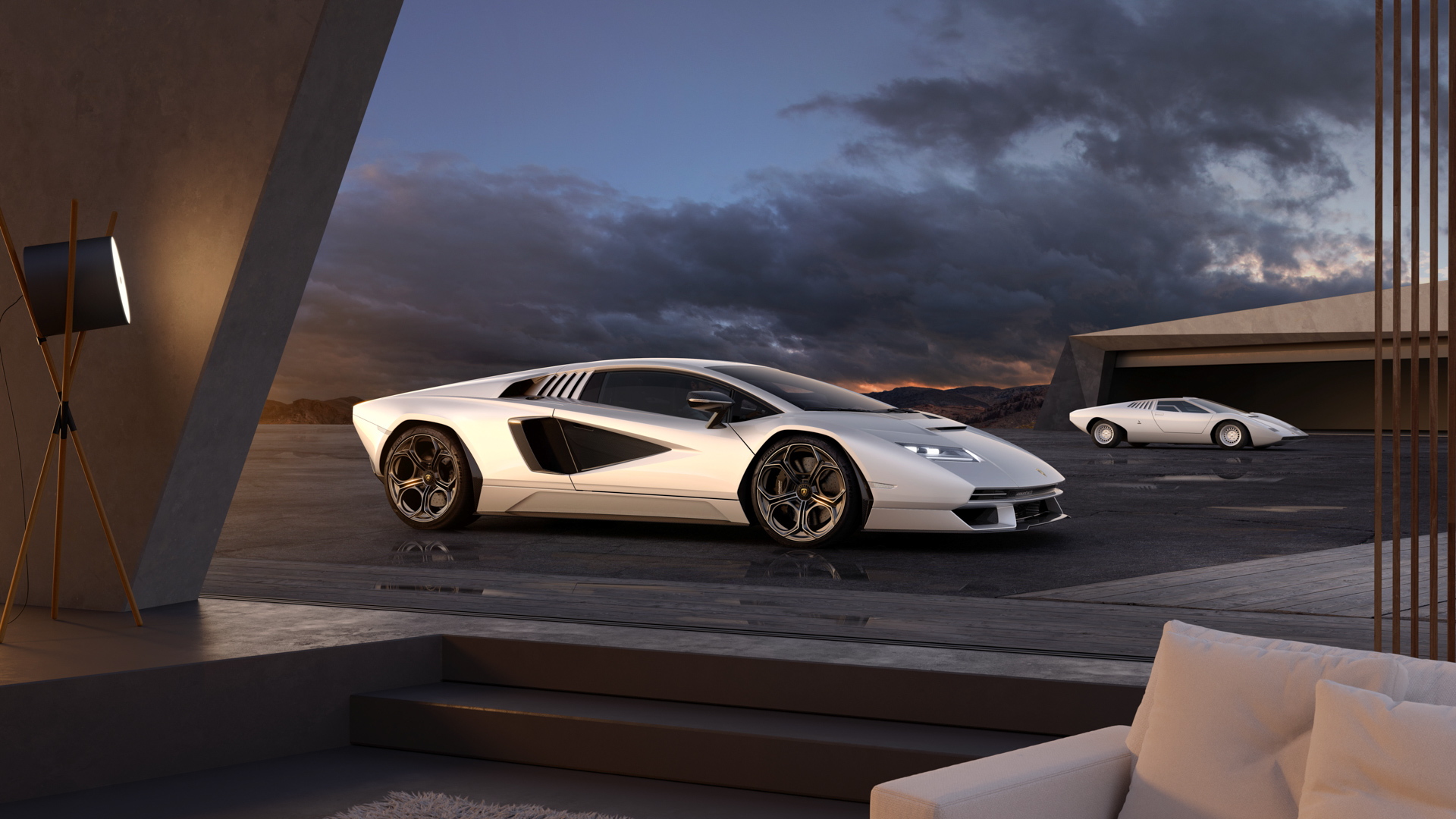 New 2022 Lamborghini Countach LPI 800-4 hits the road for the