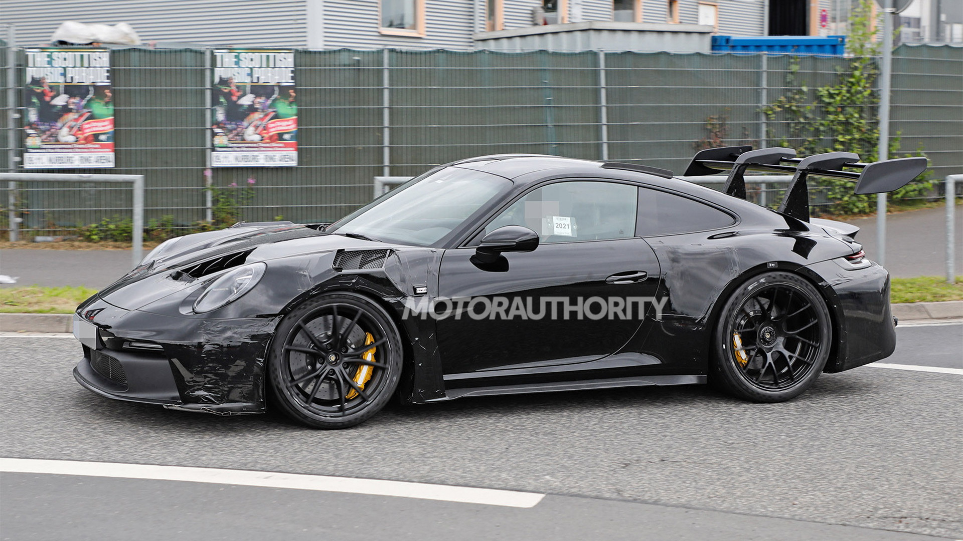 2023 Porsche 911 GT3 RS spy shots and video New track star takes to