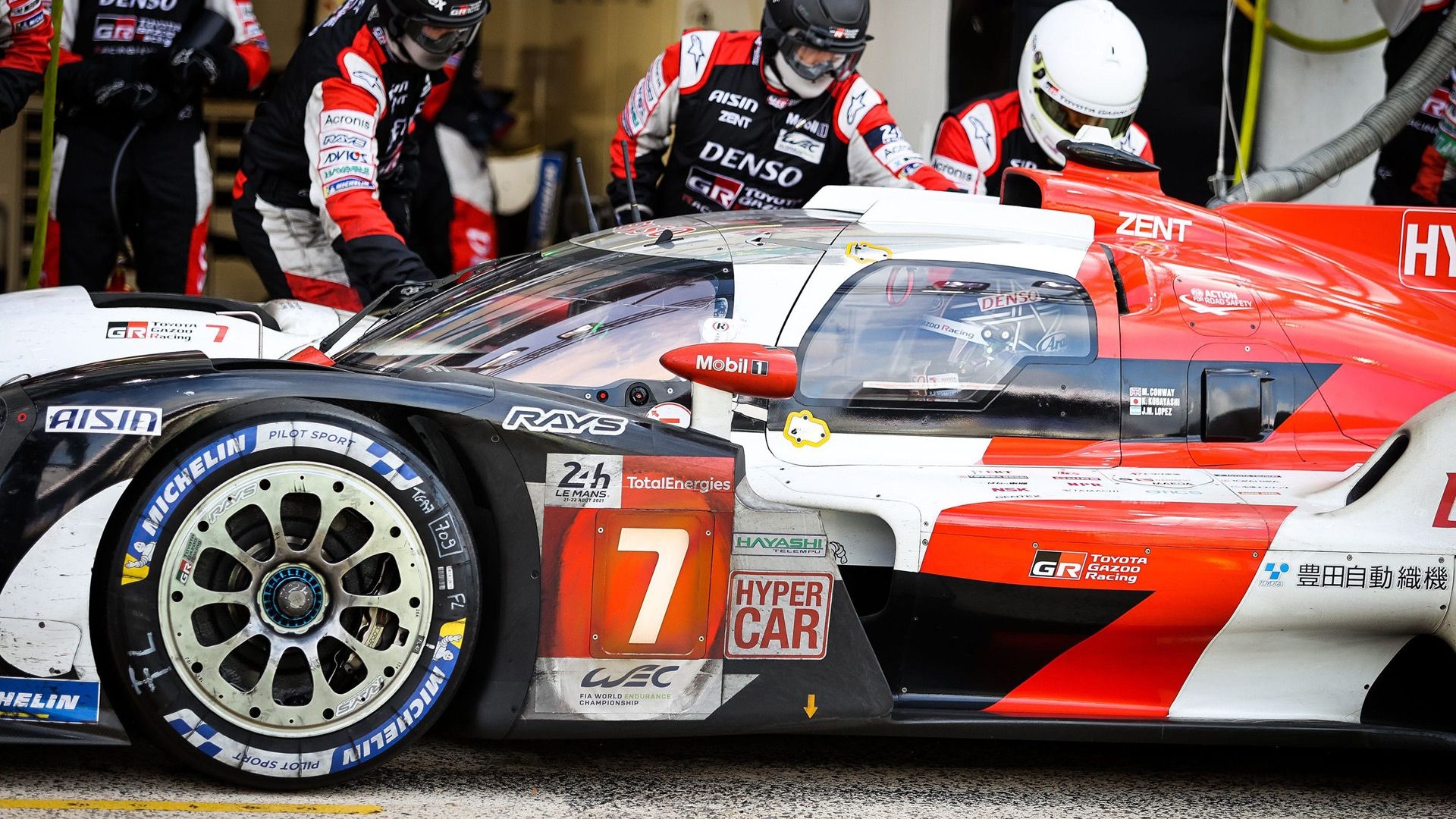 Toyota at the 2021 24 Hours of Le Mans