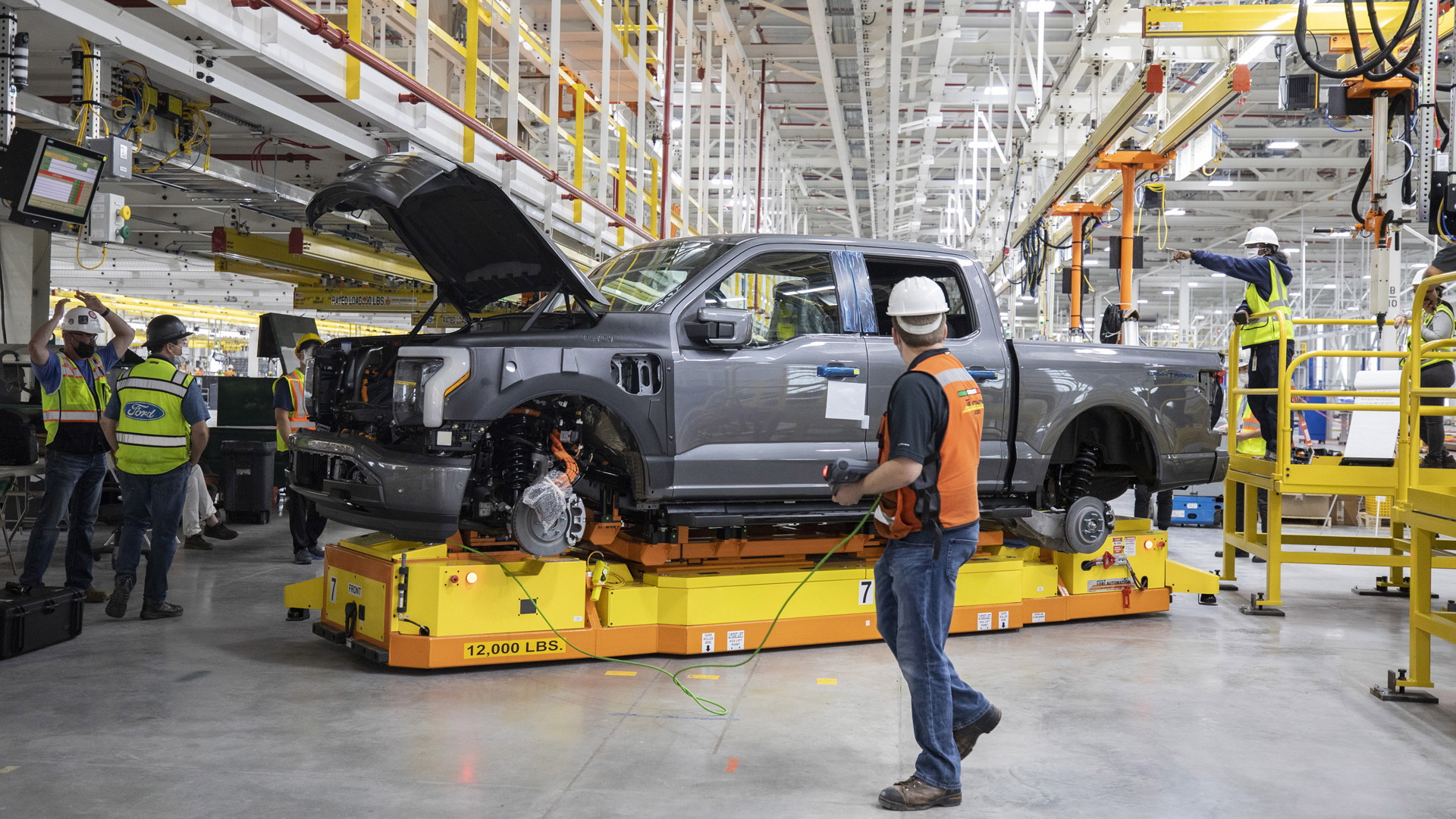 2022 Ford F-150 Lightning pre-production